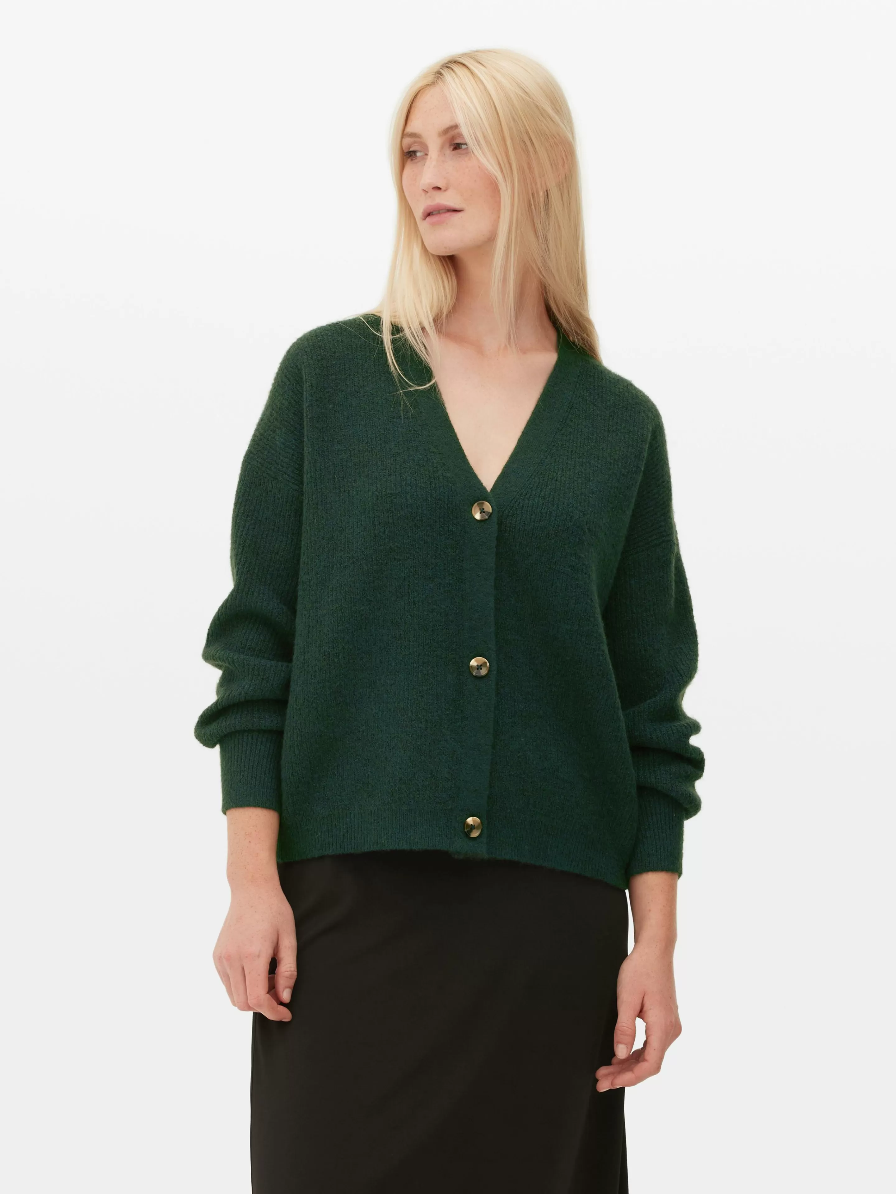 Gilet Décontracté à Col En V-Primark Shop