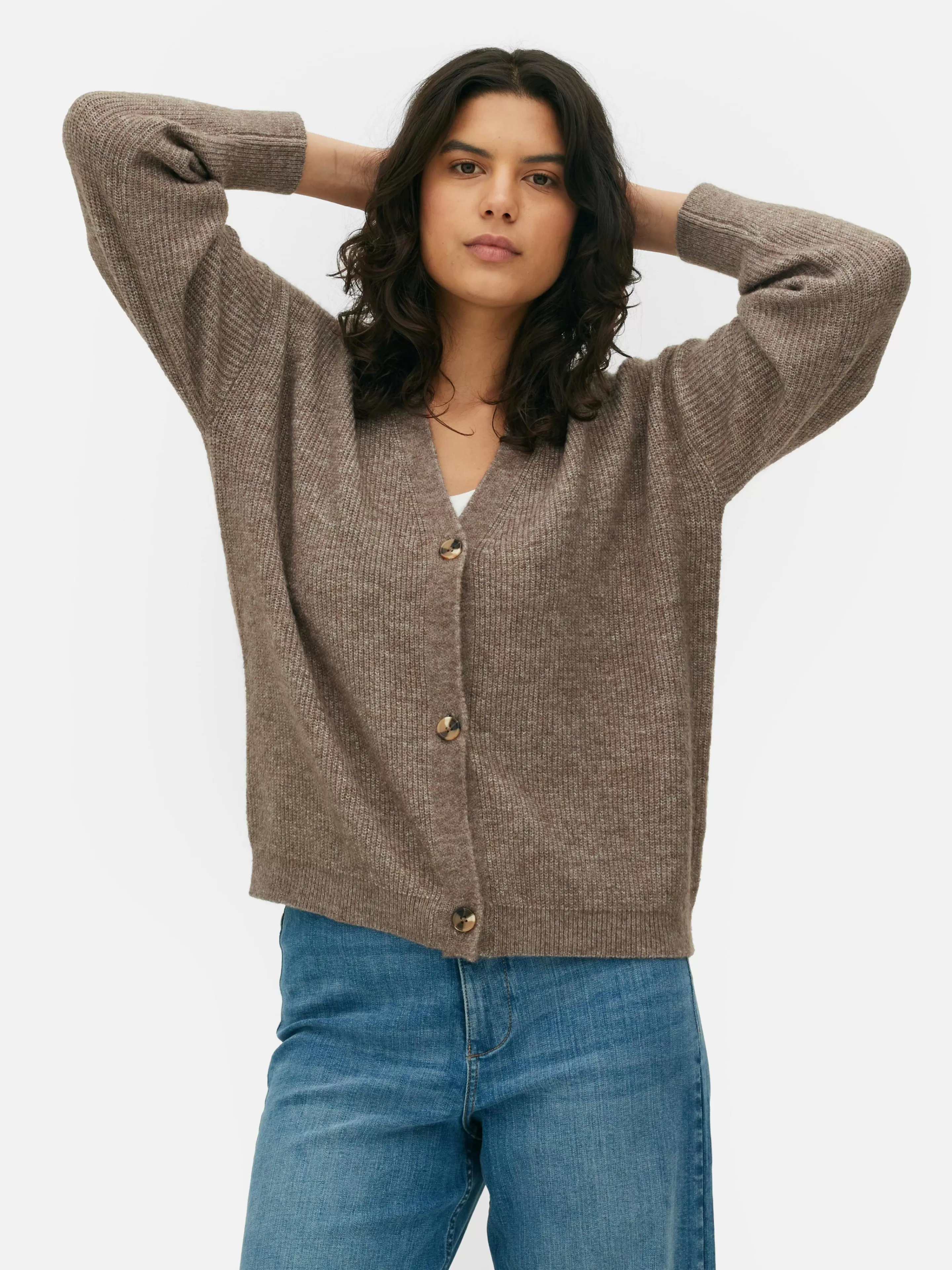 Gilet Décontracté à Col En V-Primark Online