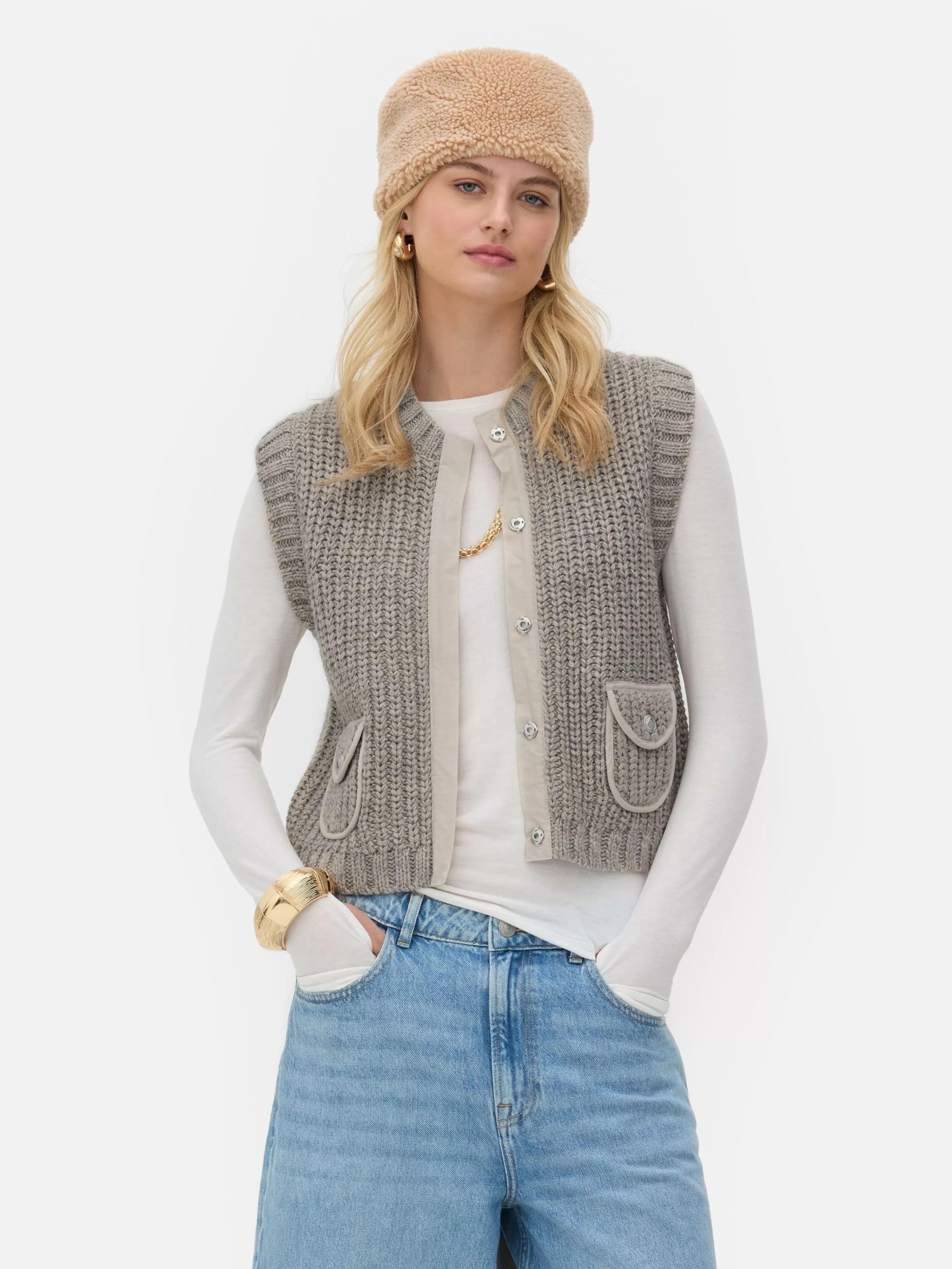 Gilet De Costume En Maille Rita Ora-Primark Cheap