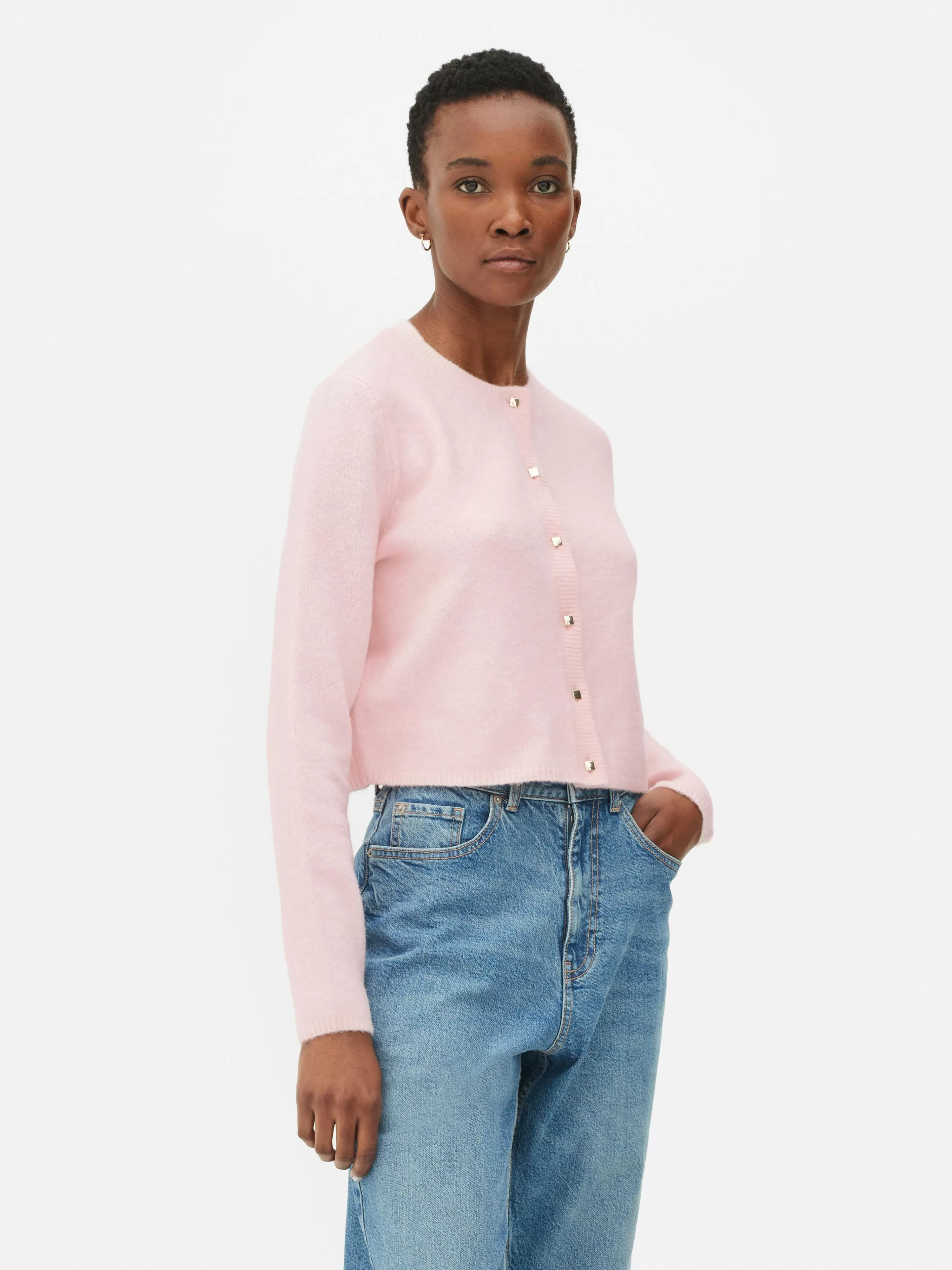 Gilet En Maille Boutonné-Primark Hot