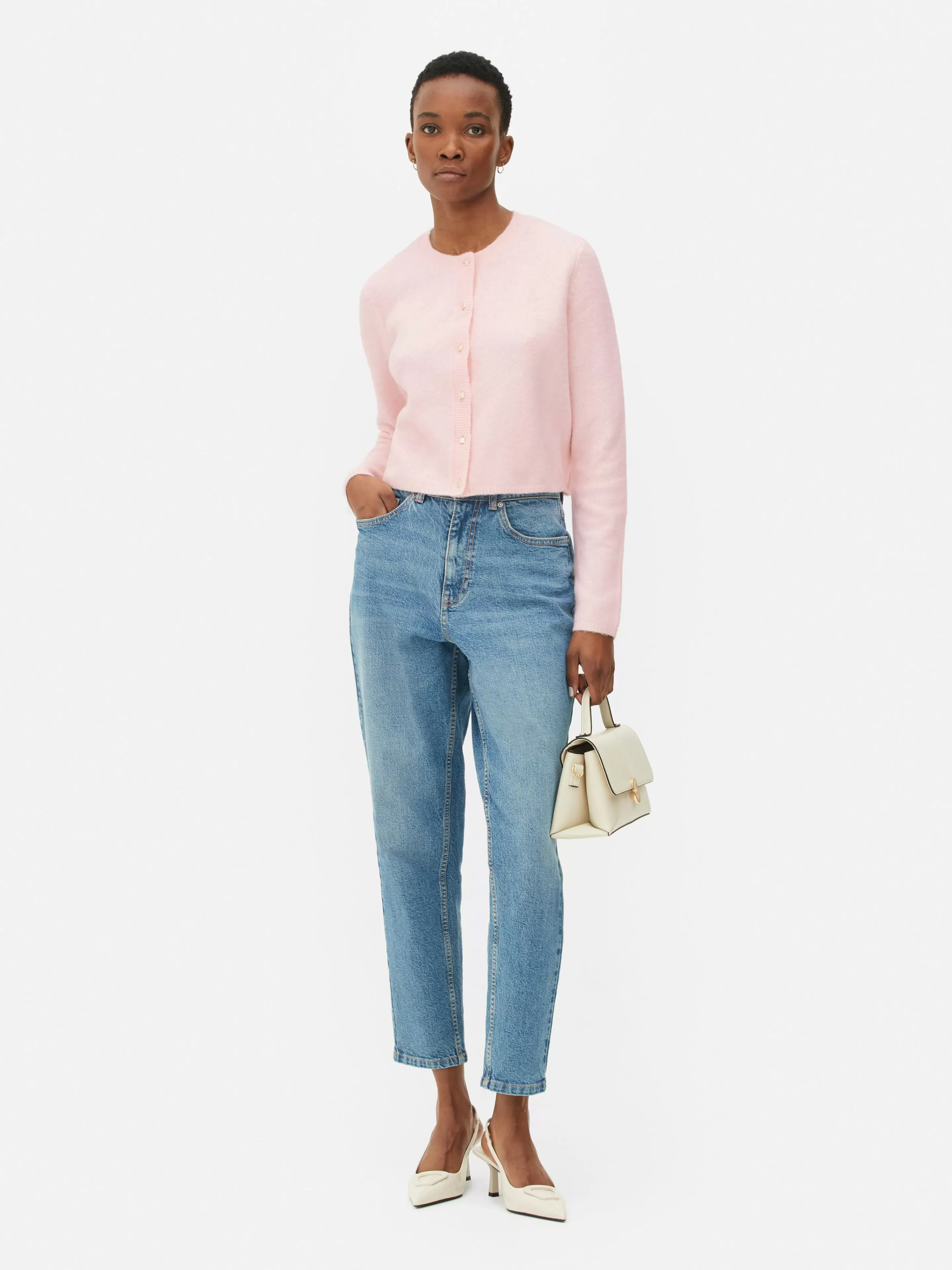 Gilet En Maille Boutonné-Primark Hot