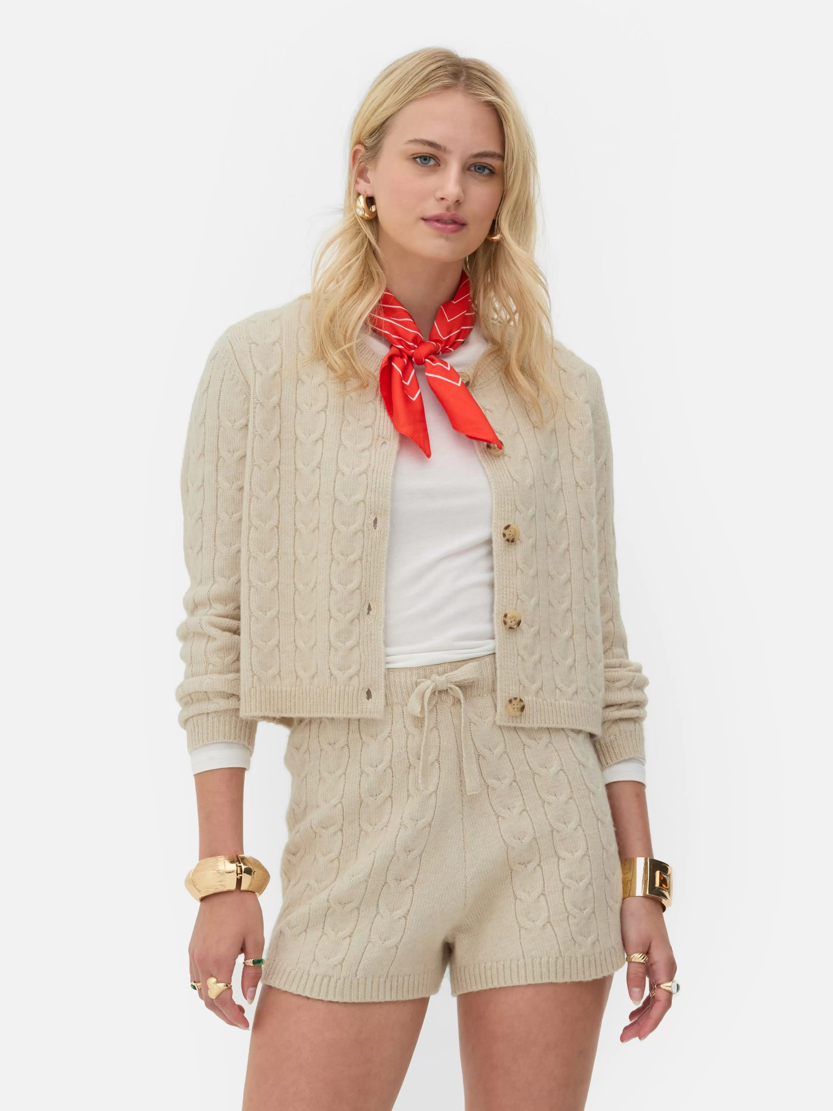 Gilet En Maille Torsadée Rita Ora-Primark Discount