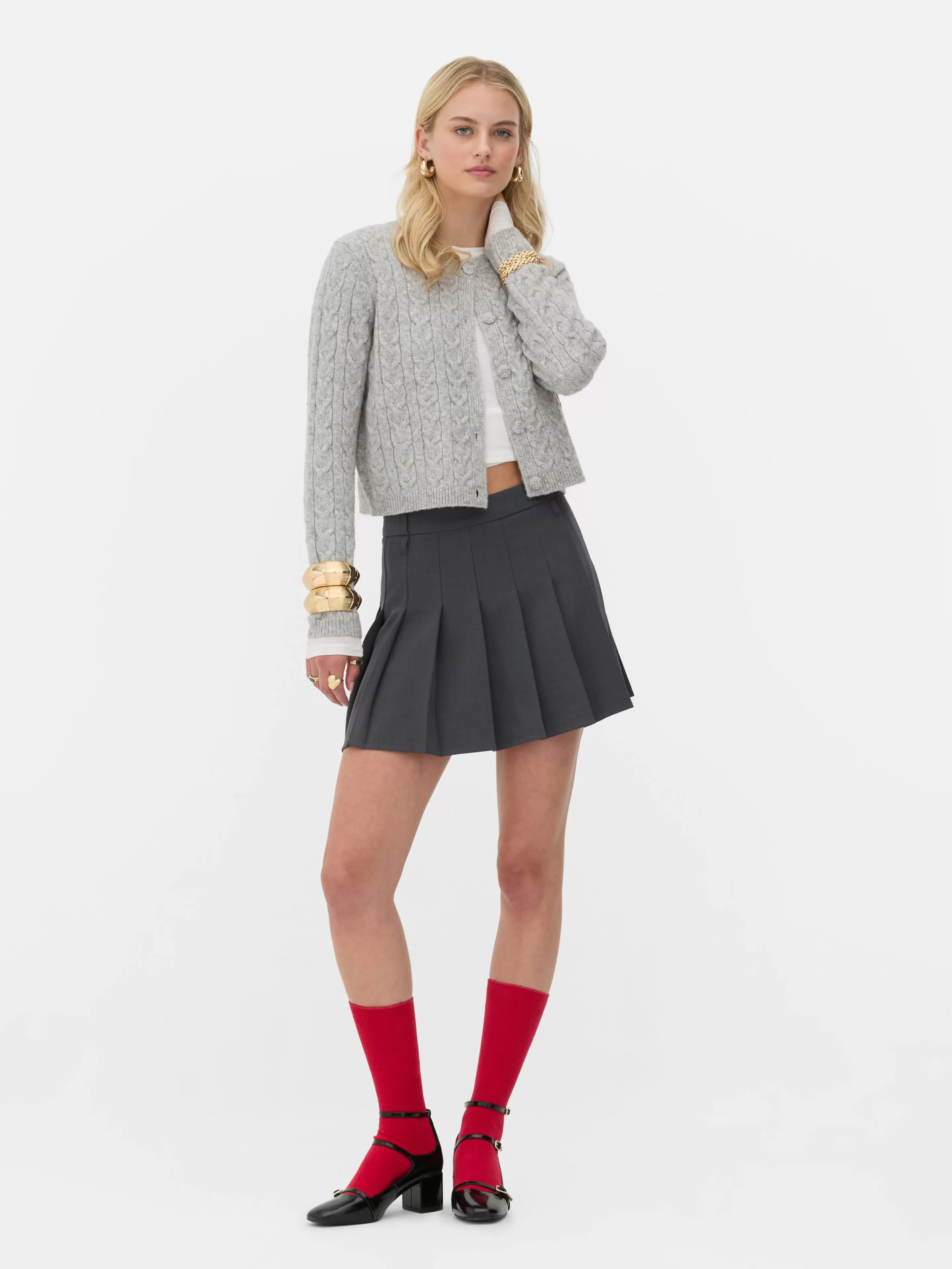 Gilet En Maille Torsadée Rita Ora-Primark Fashion