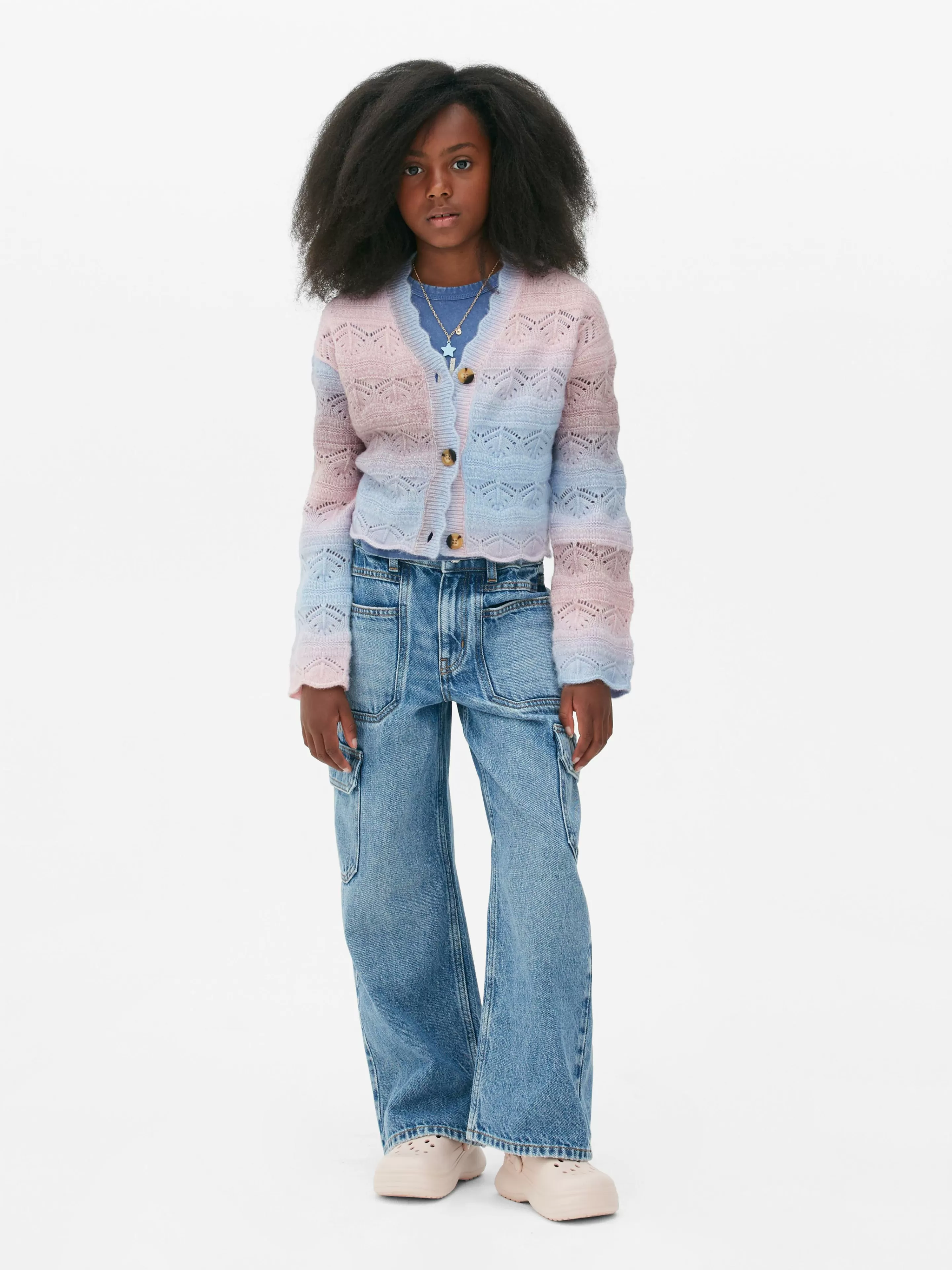 Gilet En Pointelle Effet Dégradé-Primark Cheap