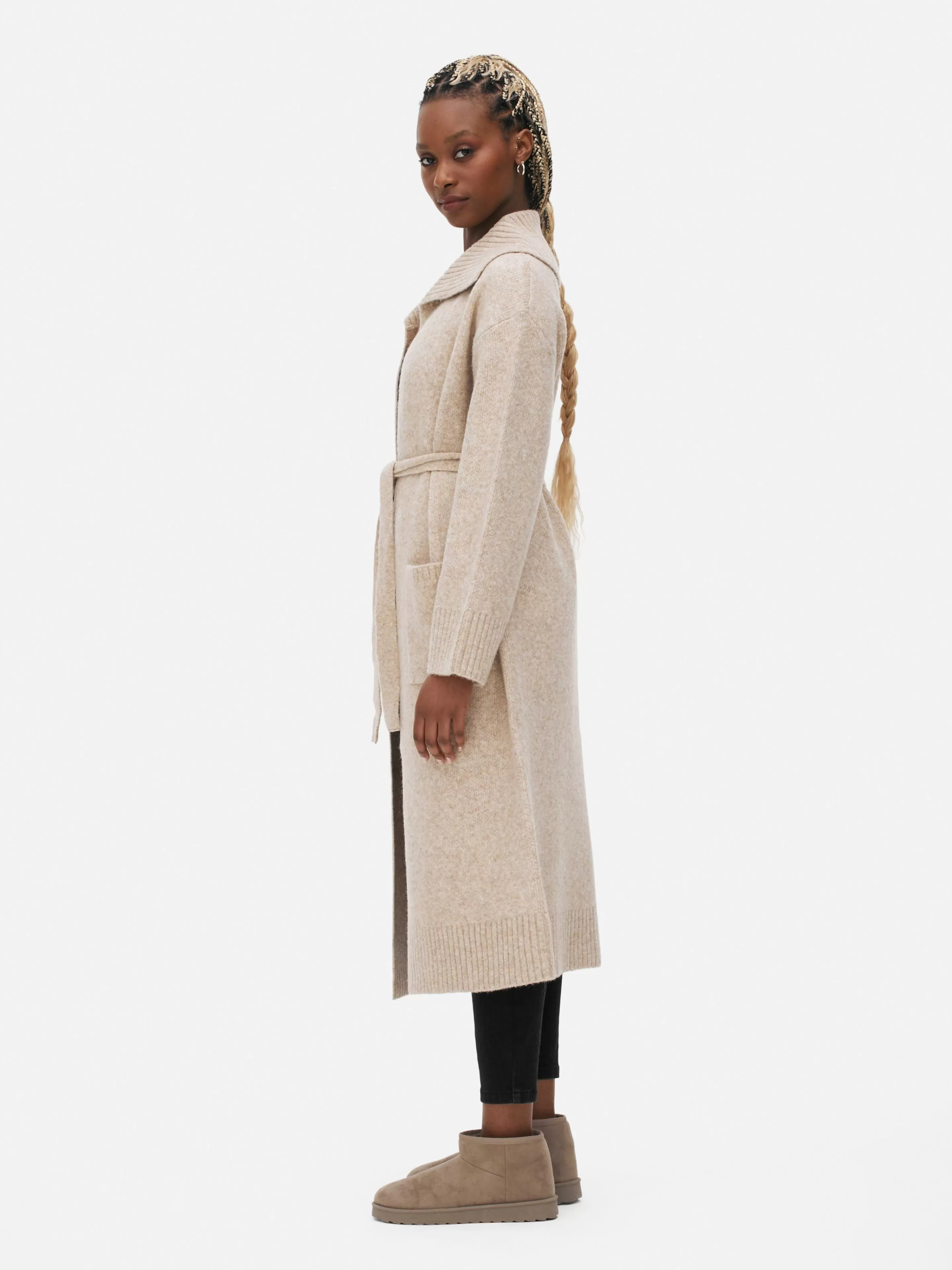 Gilet Long à Ceinture Paula Echevarría-Primark Online