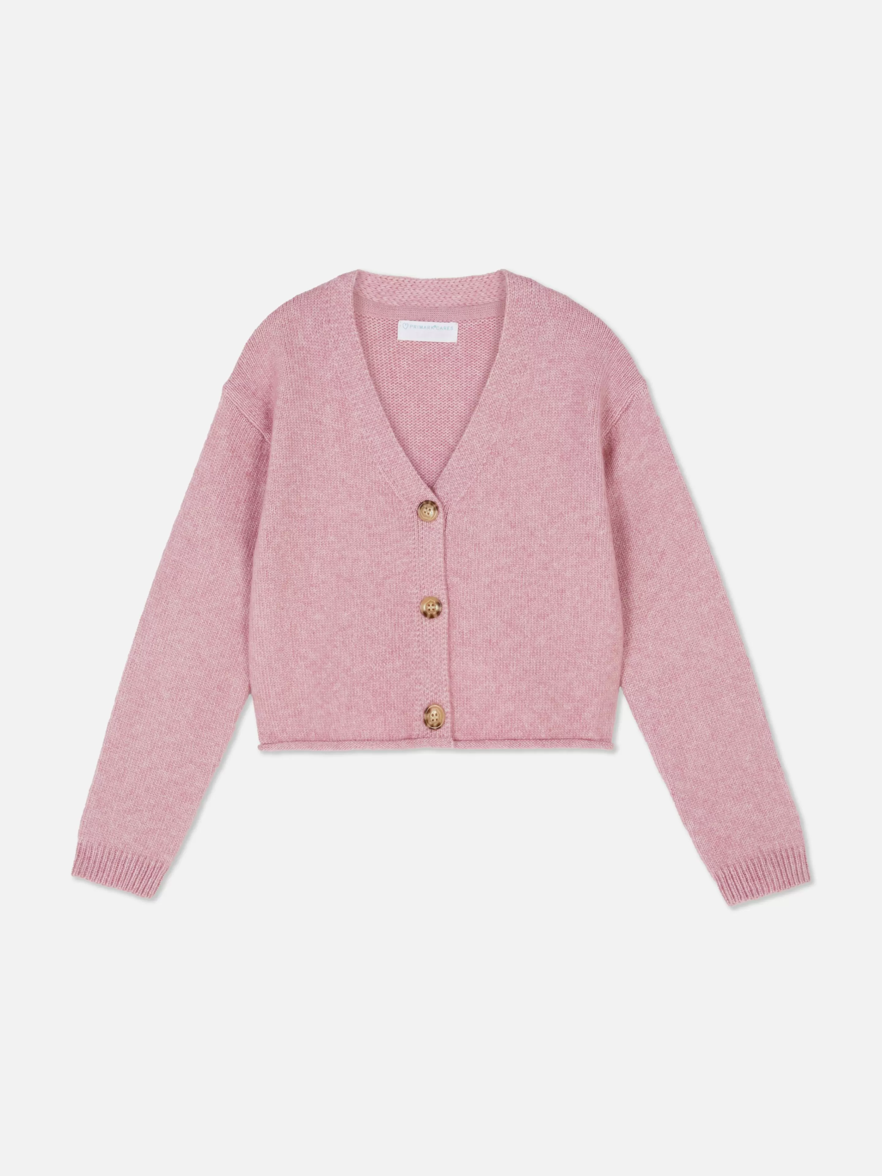 Gilet Tricoté à Ourlet Roulotté-Primark Best Sale
