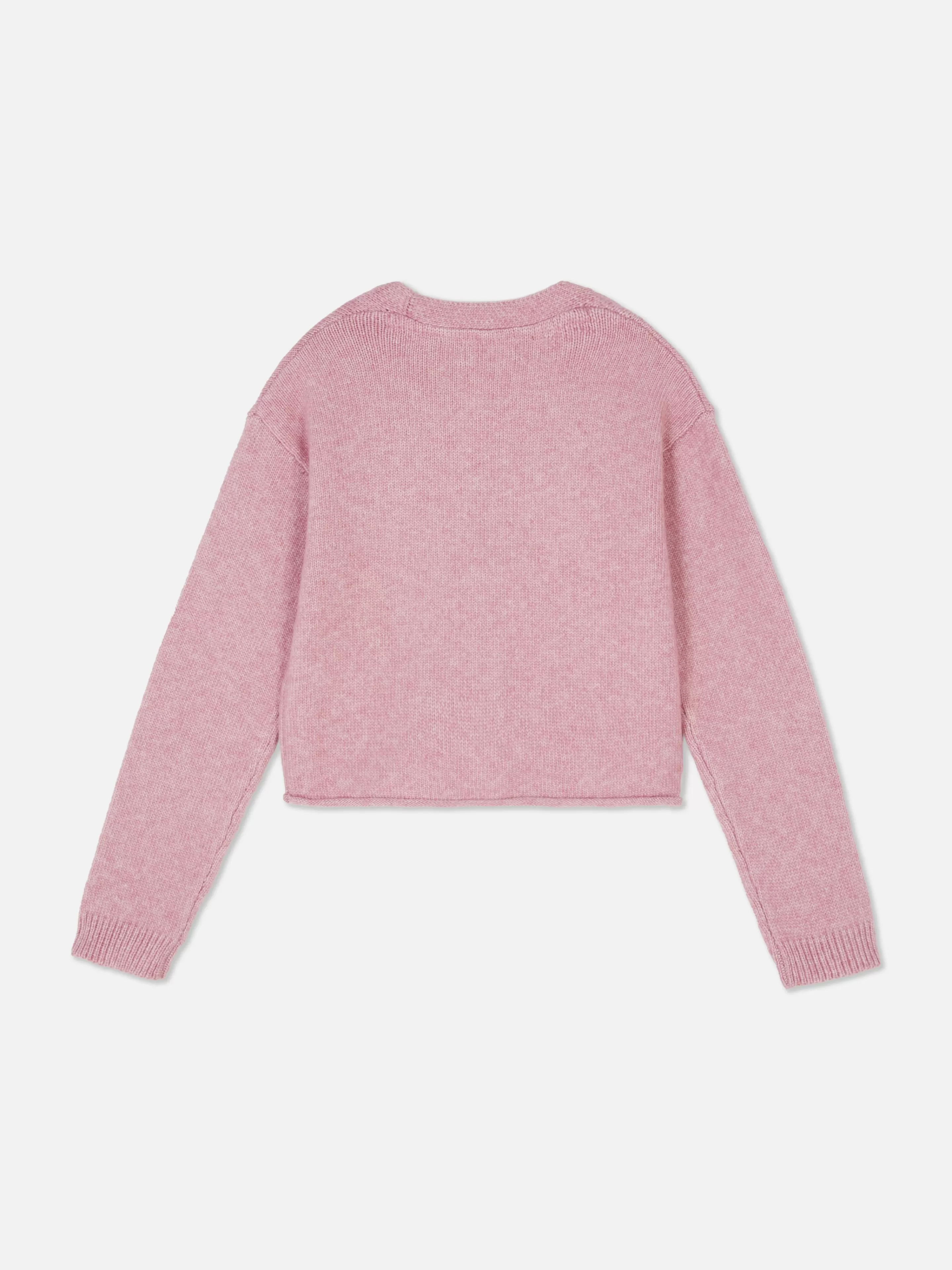 Gilet Tricoté à Ourlet Roulotté-Primark Best Sale