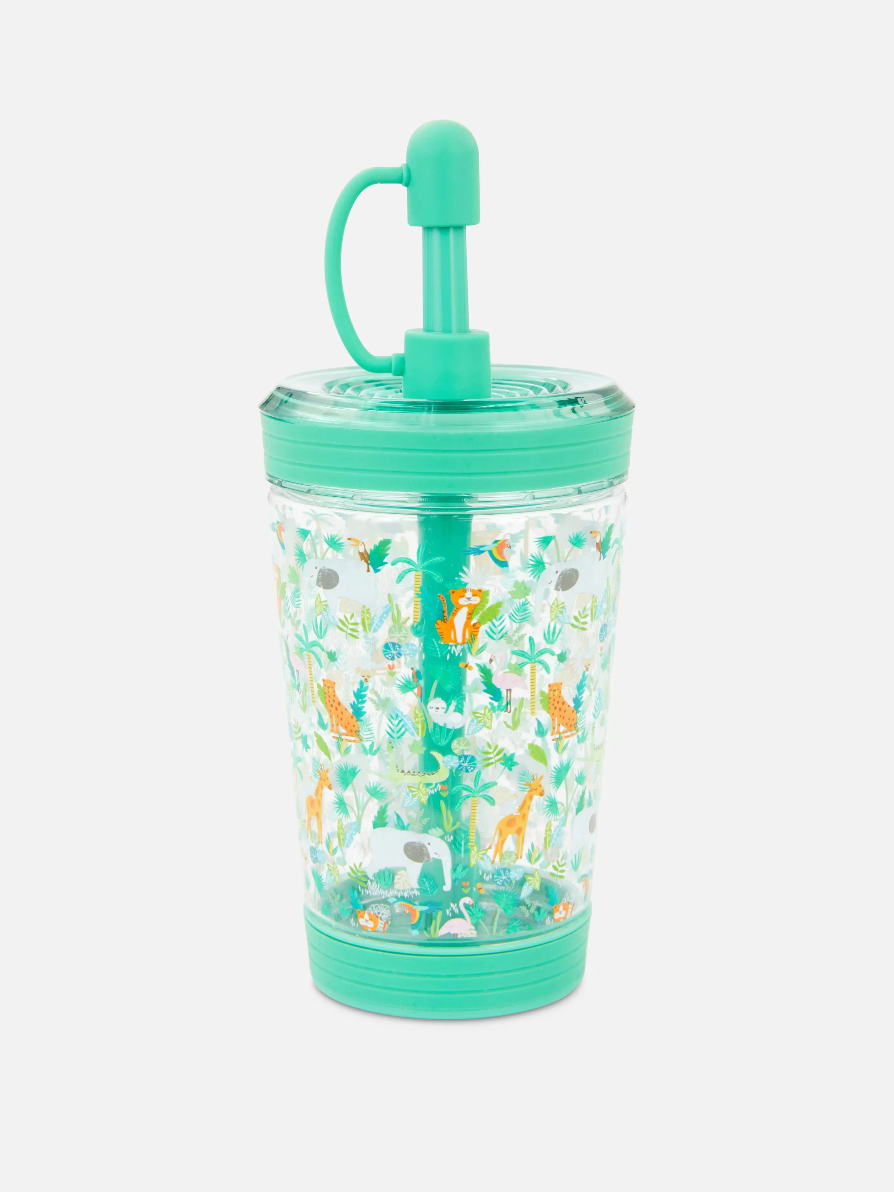 Gobelet Imprimé Avec Paille-Primark New