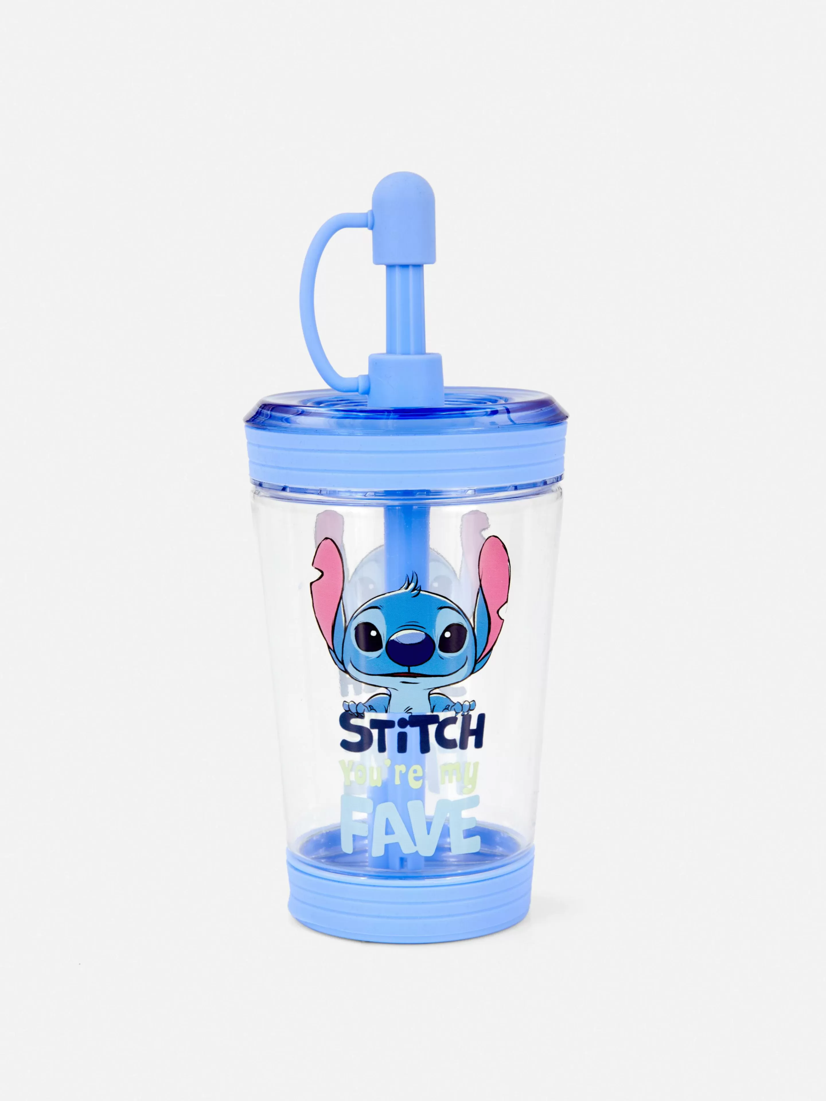 Gobelet Transparent Avec Paille Disney Lilo & Stitch-Primark Flash Sale