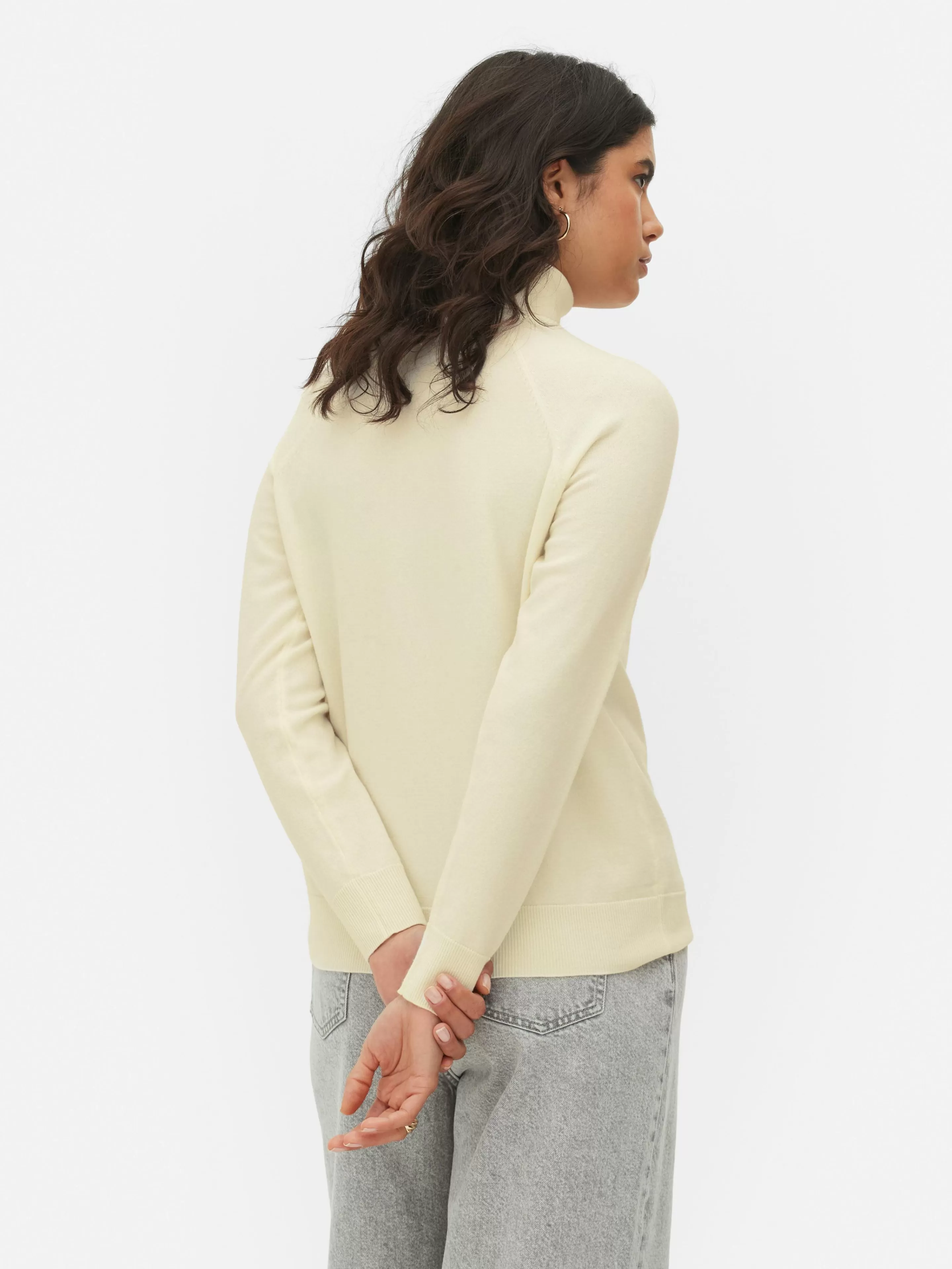 Haut à Manches Longues Et à Col Roulé-Primark Shop