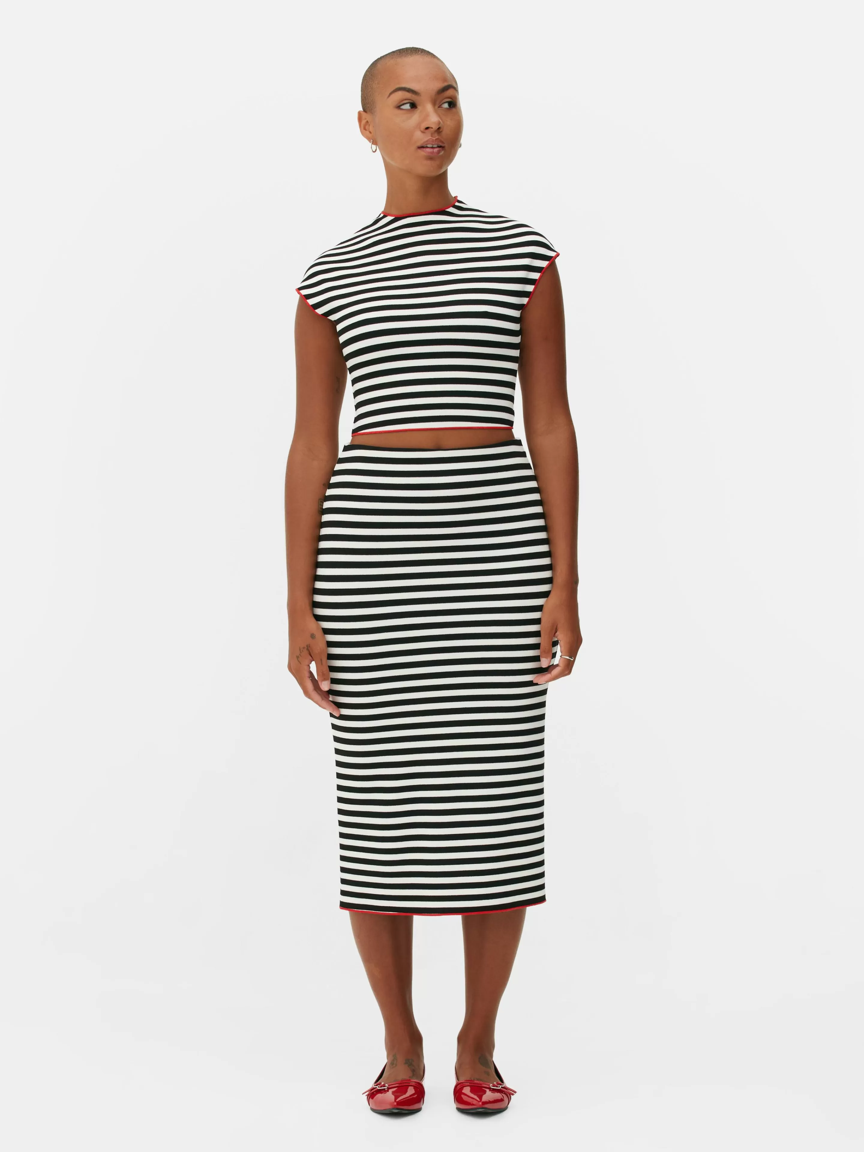 Haut à Rayures Beetlejuice X Colleen Atwood à Coordonner-Primark Fashion