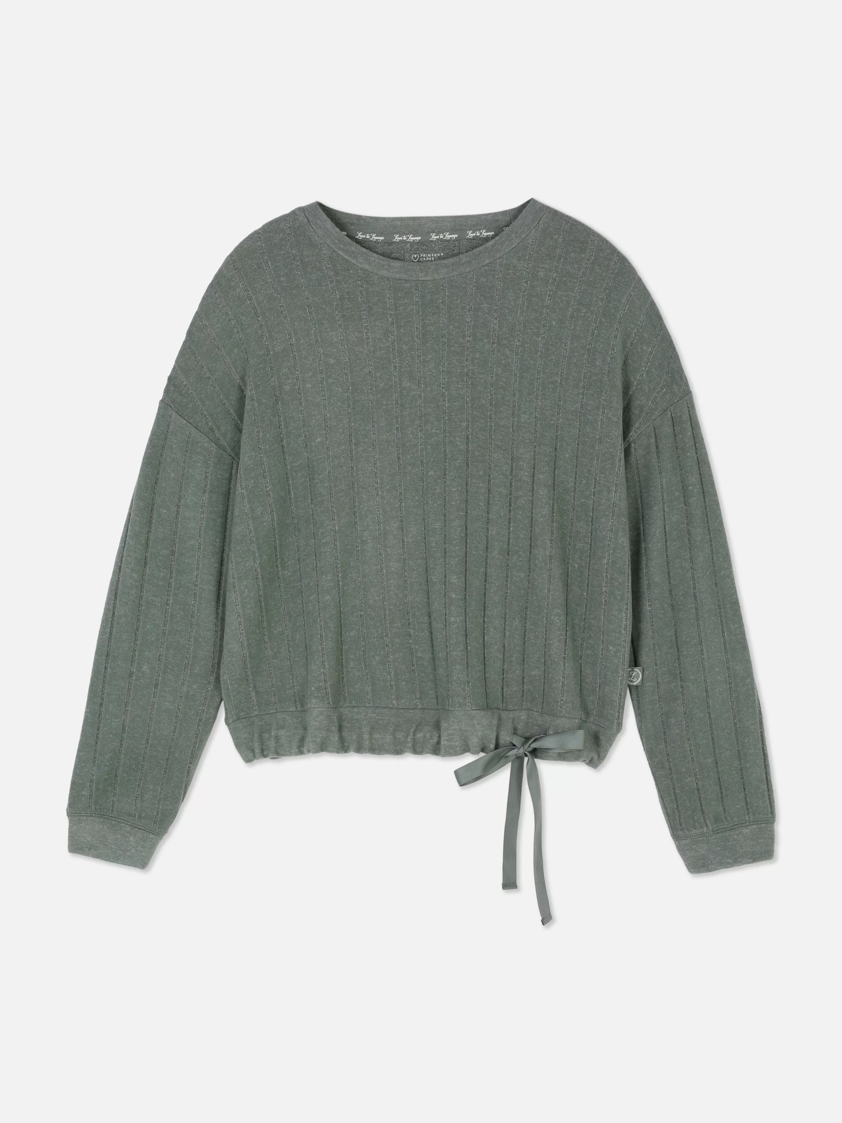 Haut De Pyjama Côtelé Ultra-doux à Nœud-Primark Cheap