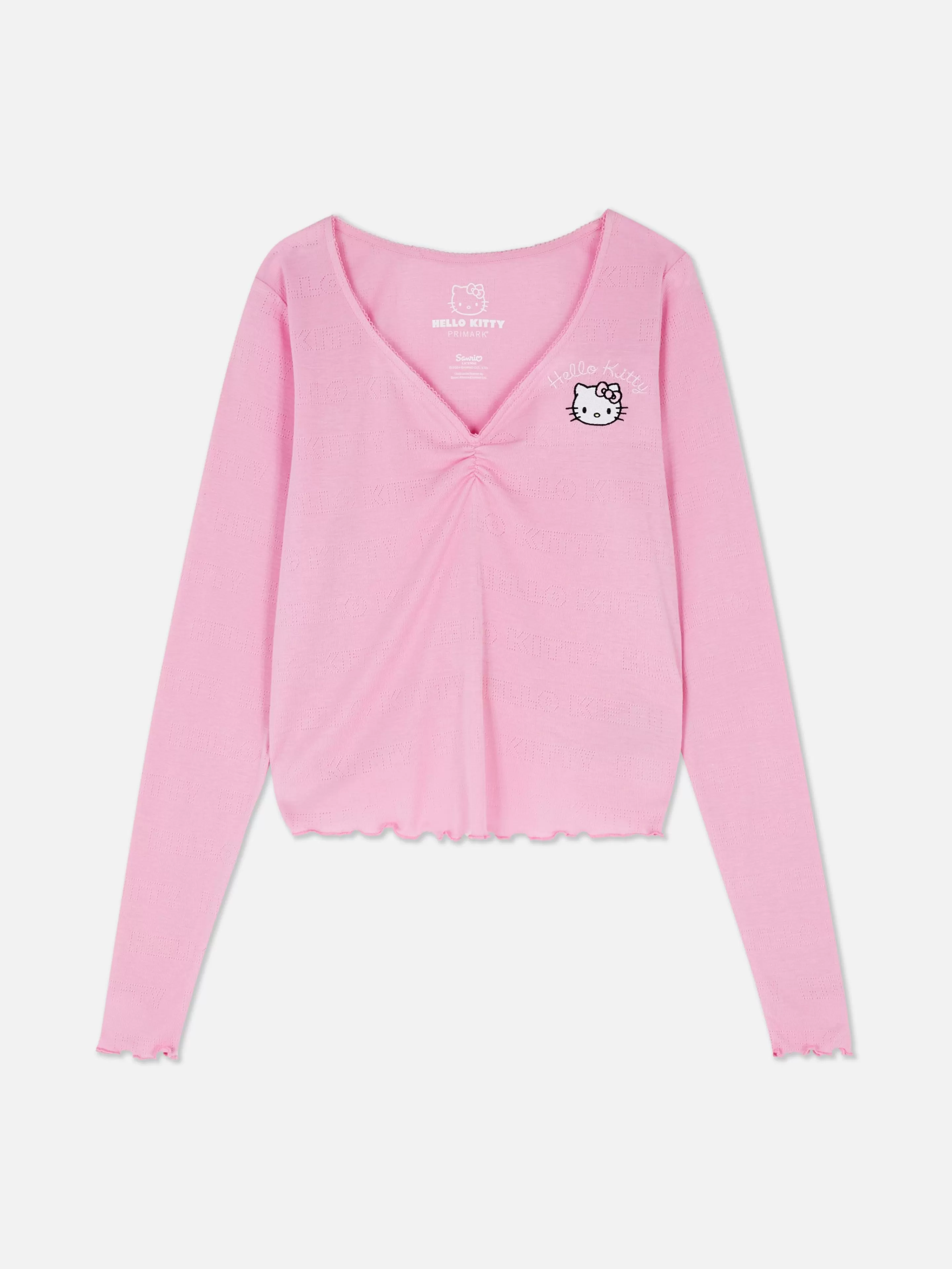 Haut De Pyjama En Pointelle Hello Kitty-Primark Best Sale