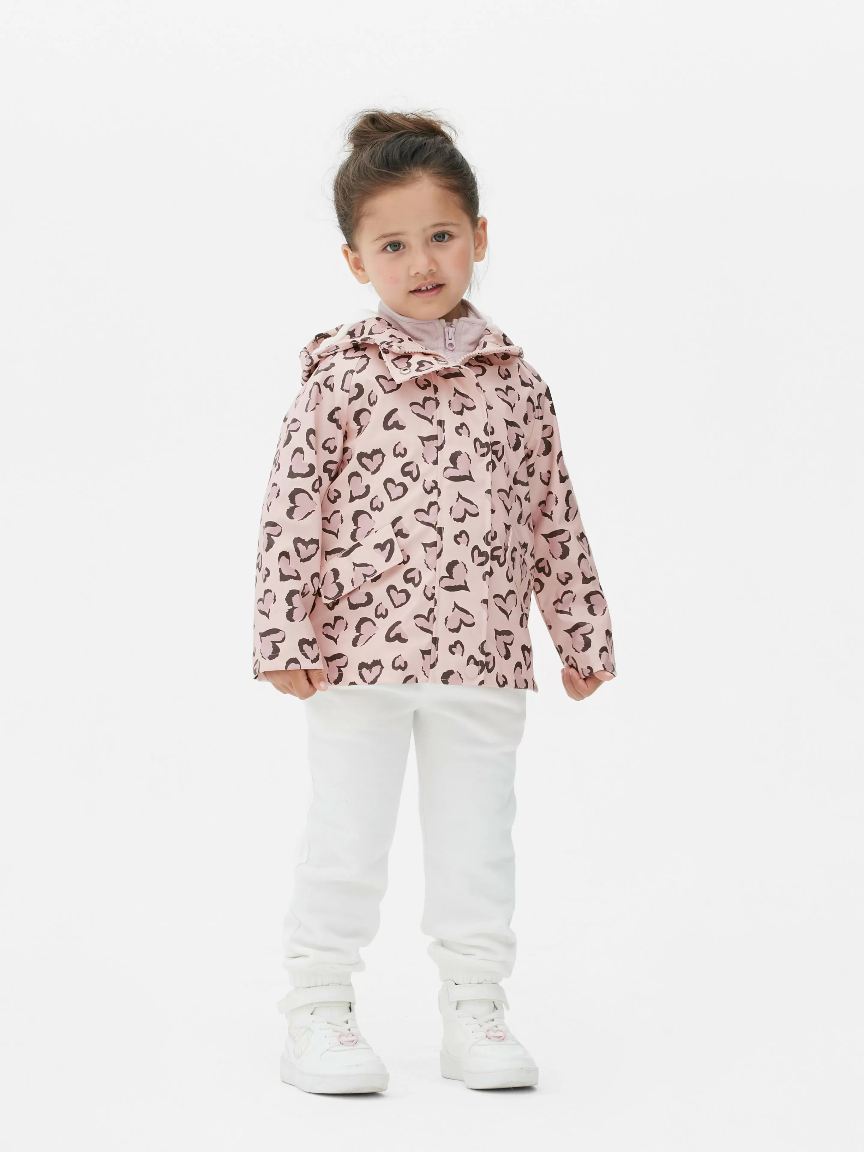 Imperméable à Motif Cœur Léopard-Primark Shop