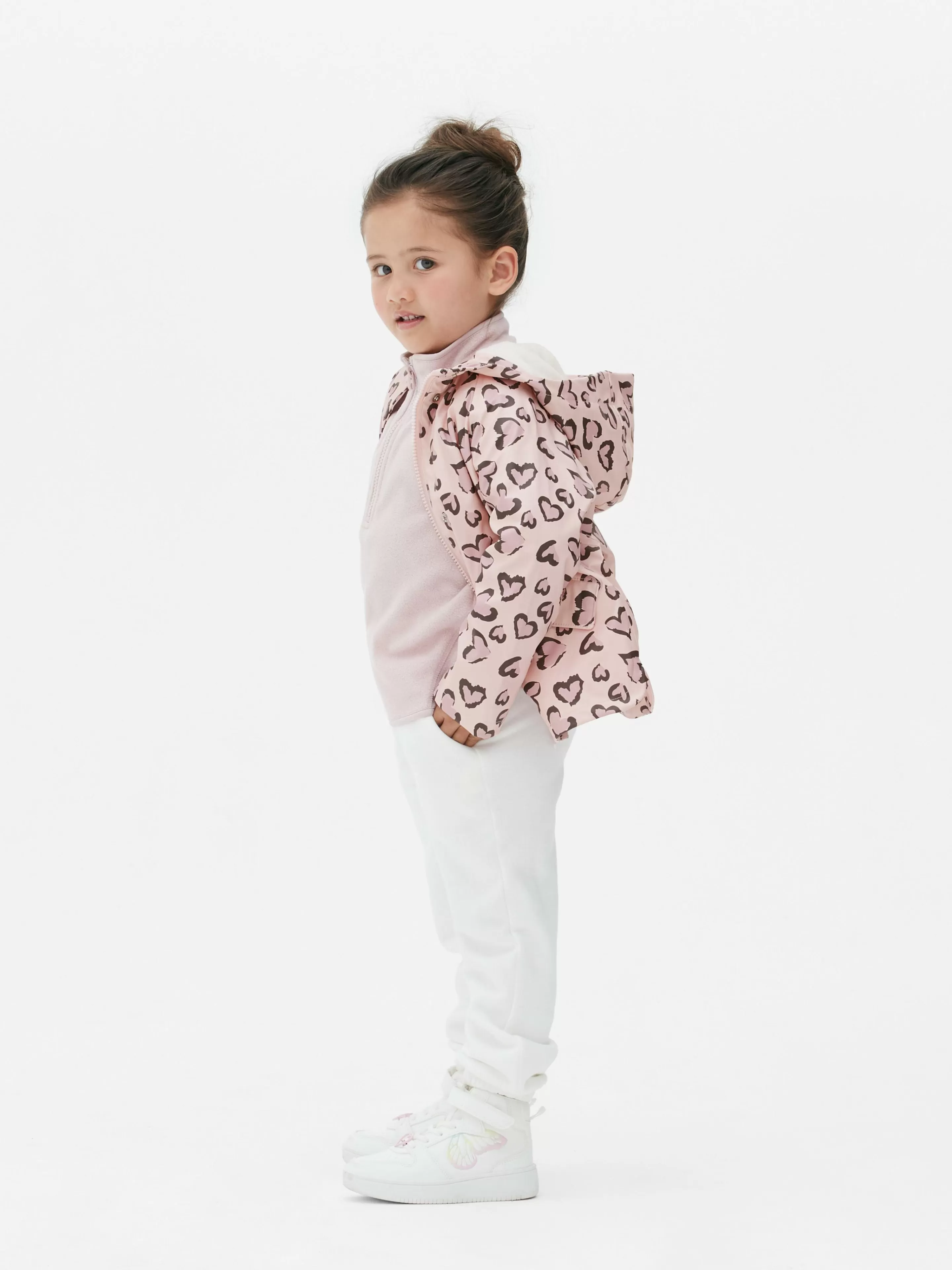 Imperméable à Motif Cœur Léopard-Primark Shop