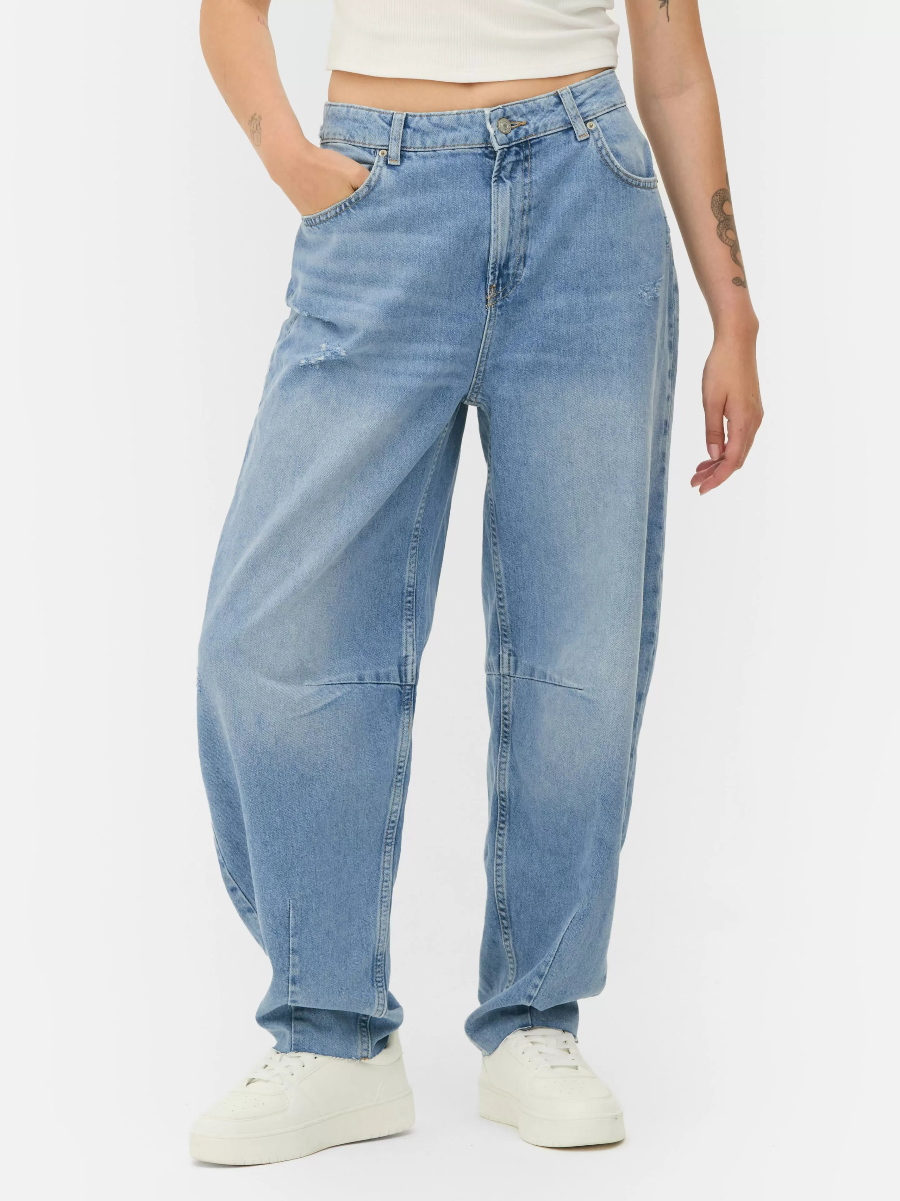 Jean Barrel-Primark Fashion