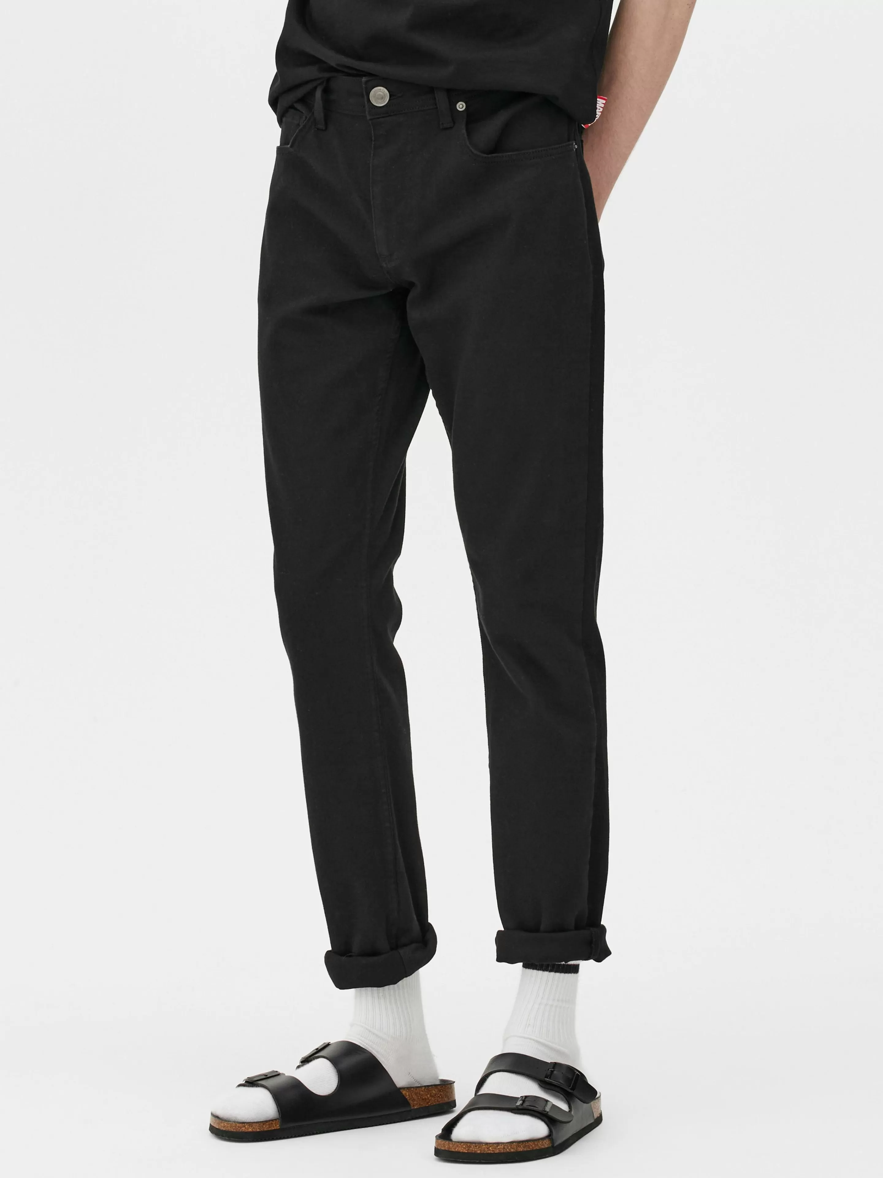 Jean Coupe Slim En Sergé-Primark Shop