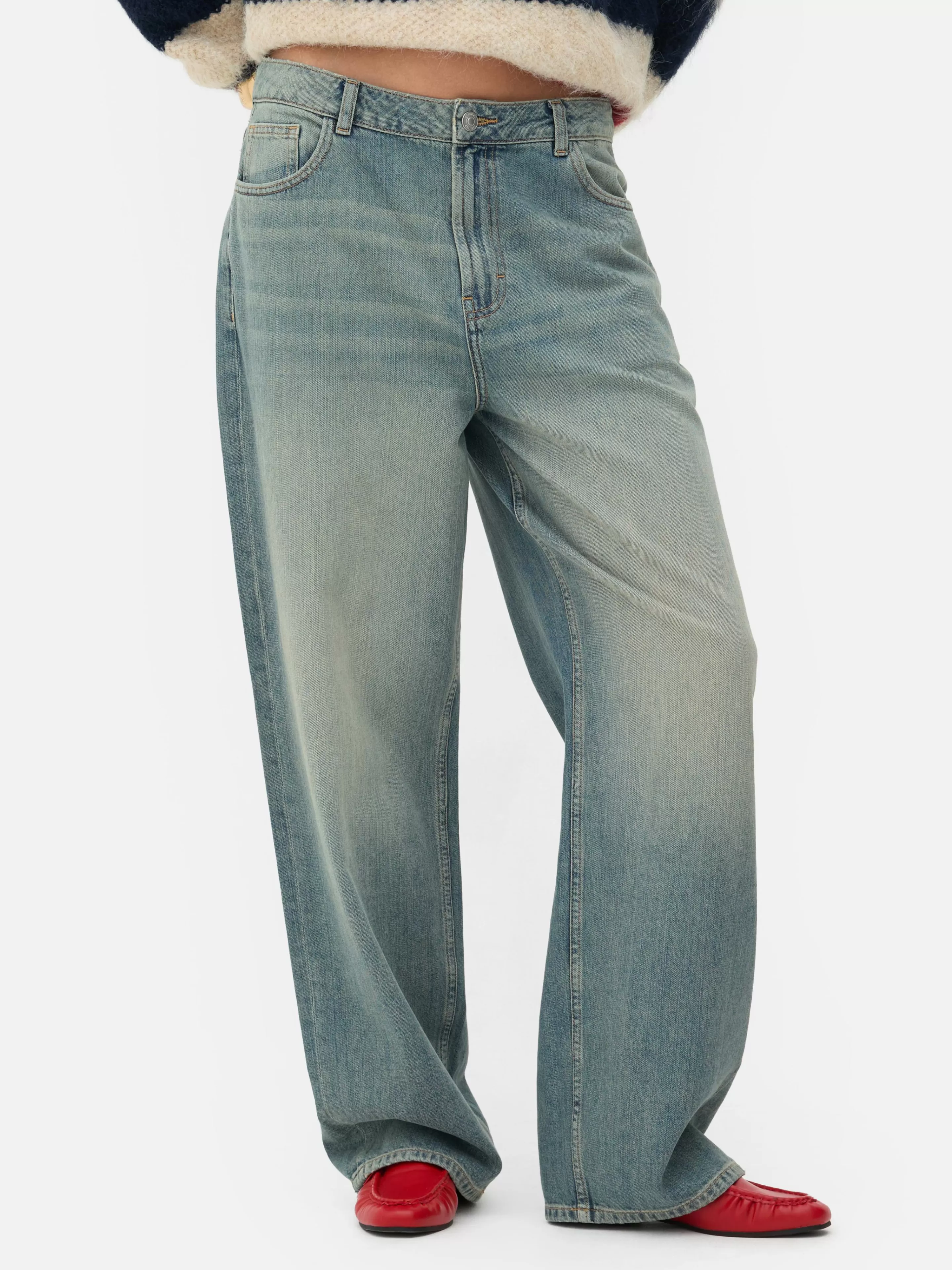 Jean Dad Déchiré Rita Ora-Primark Cheap