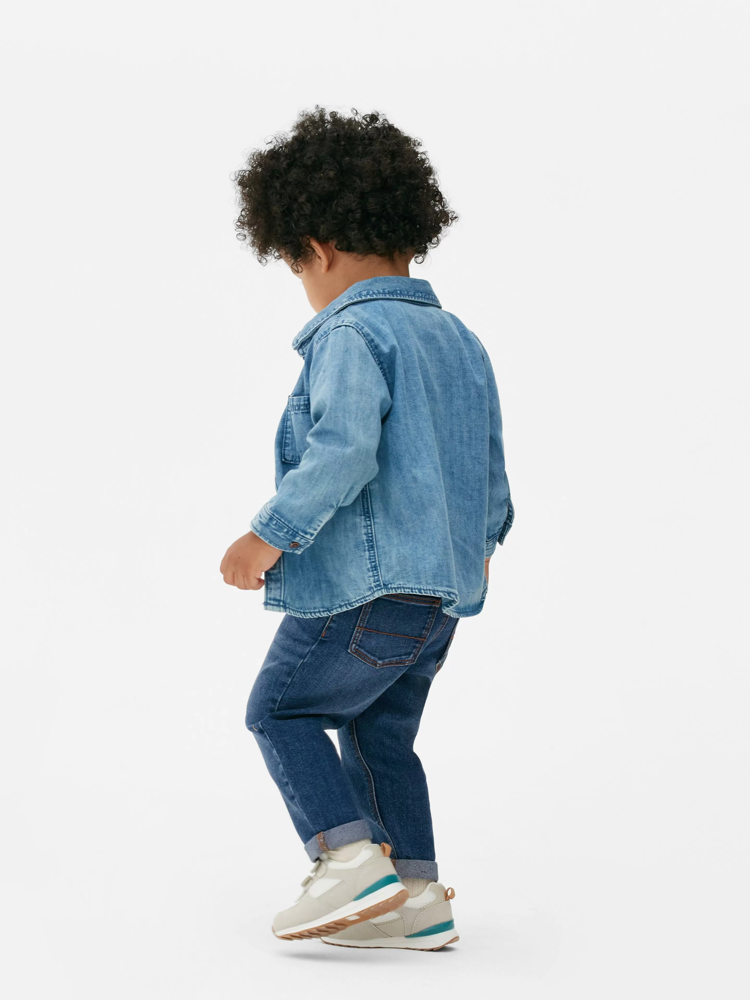 Jean Denim à Revers-Primark Discount