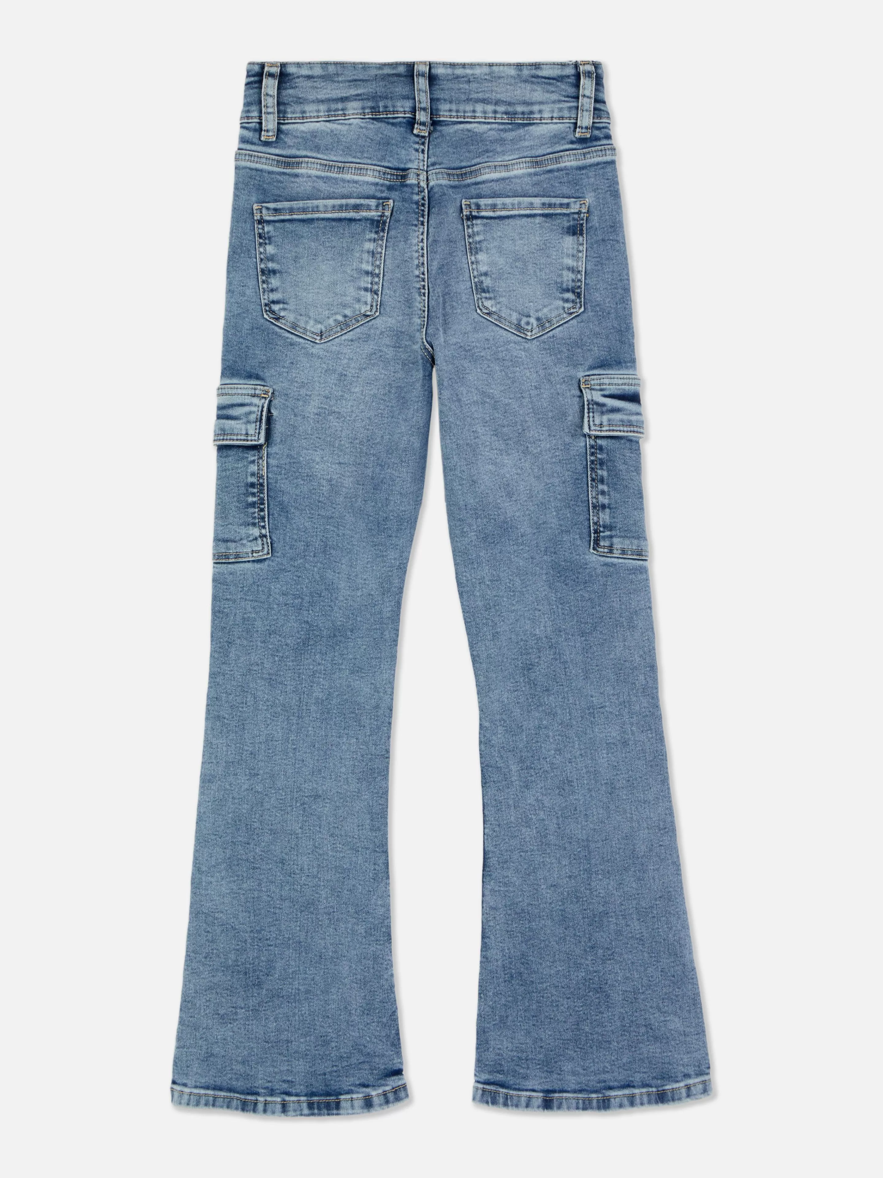 Jean Denim Cargo évasé-Primark Flash Sale