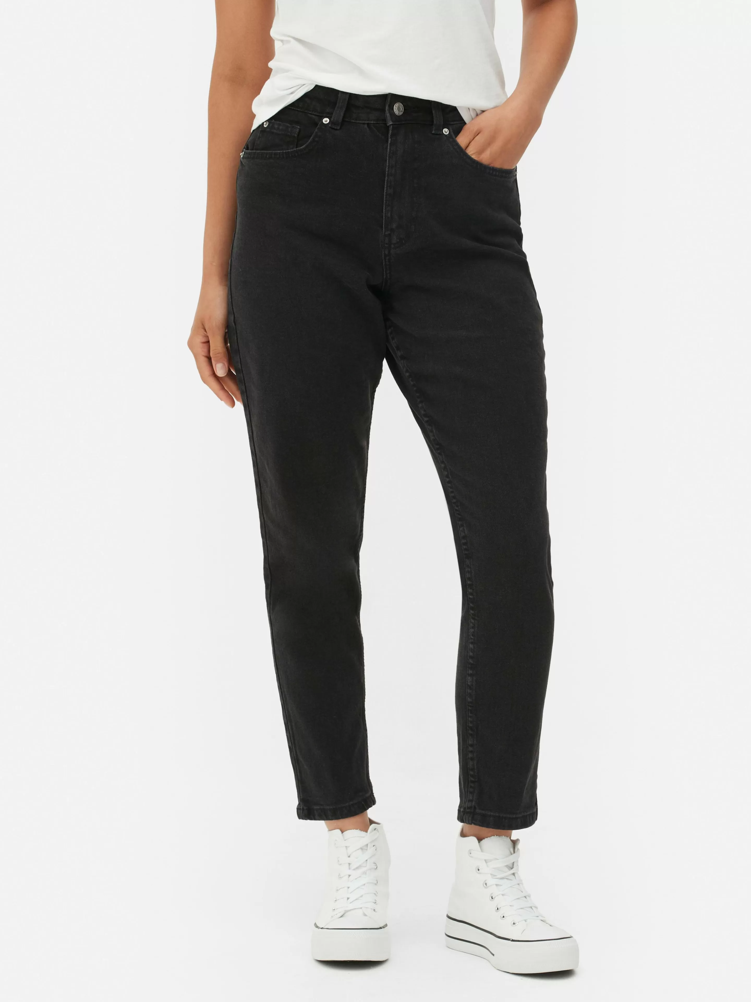 Jean Denim Coupe Mom-Primark Hot
