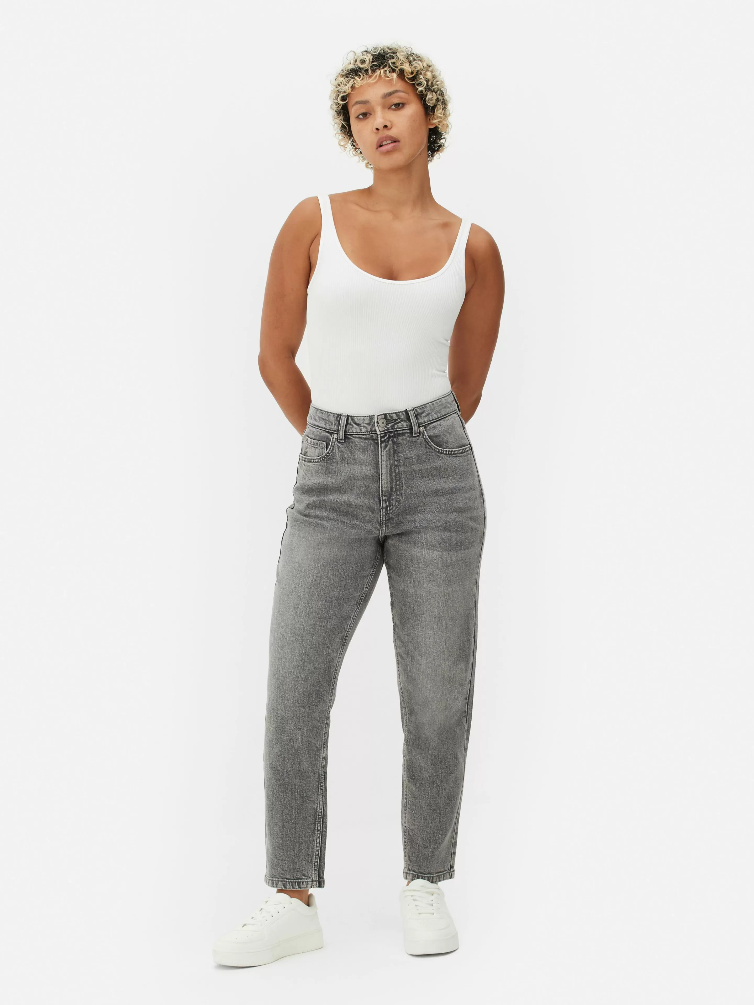 Jean Denim Coupe Mom-Primark Online