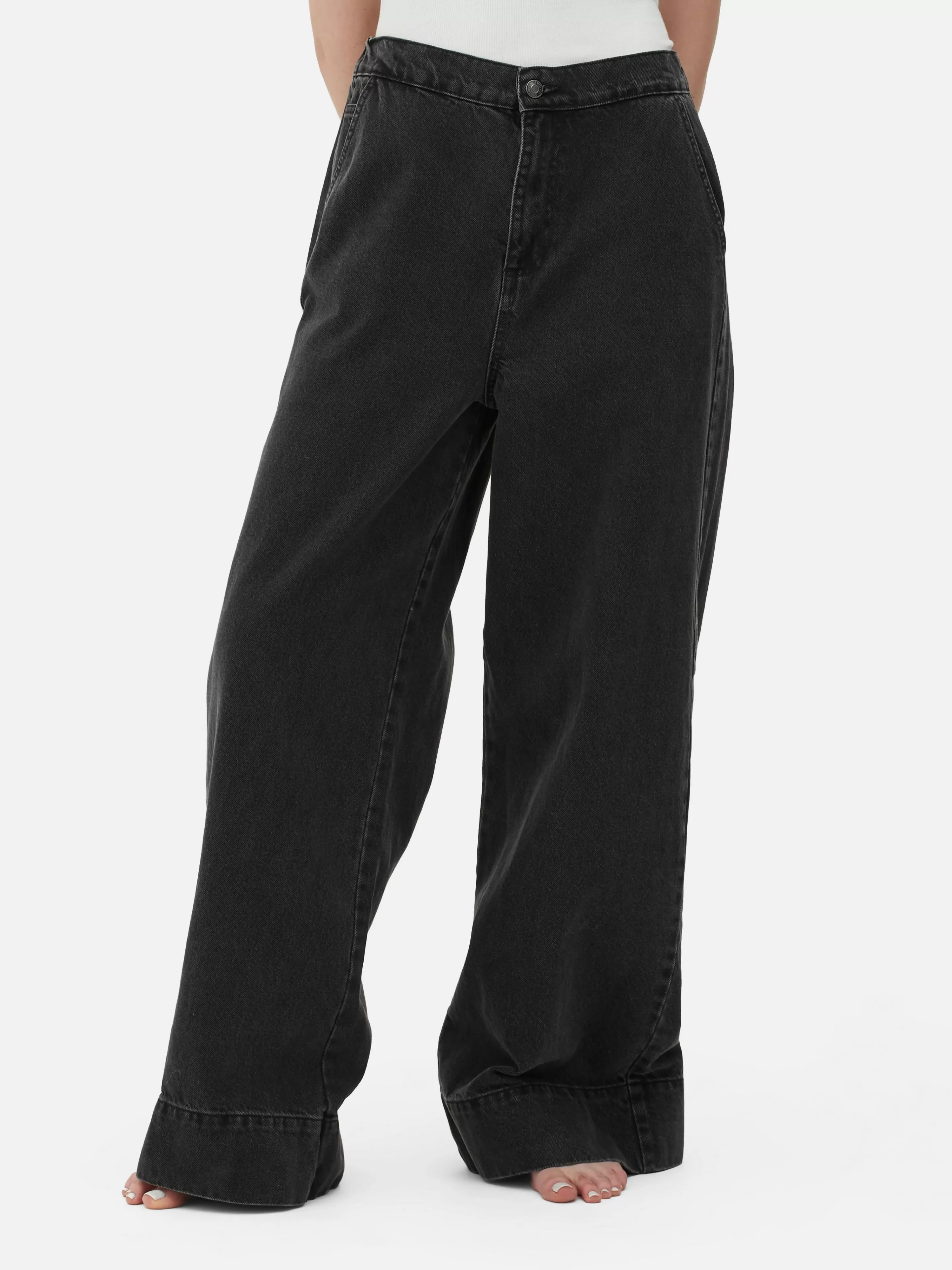 Jean Large élastiqué-Primark Clearance