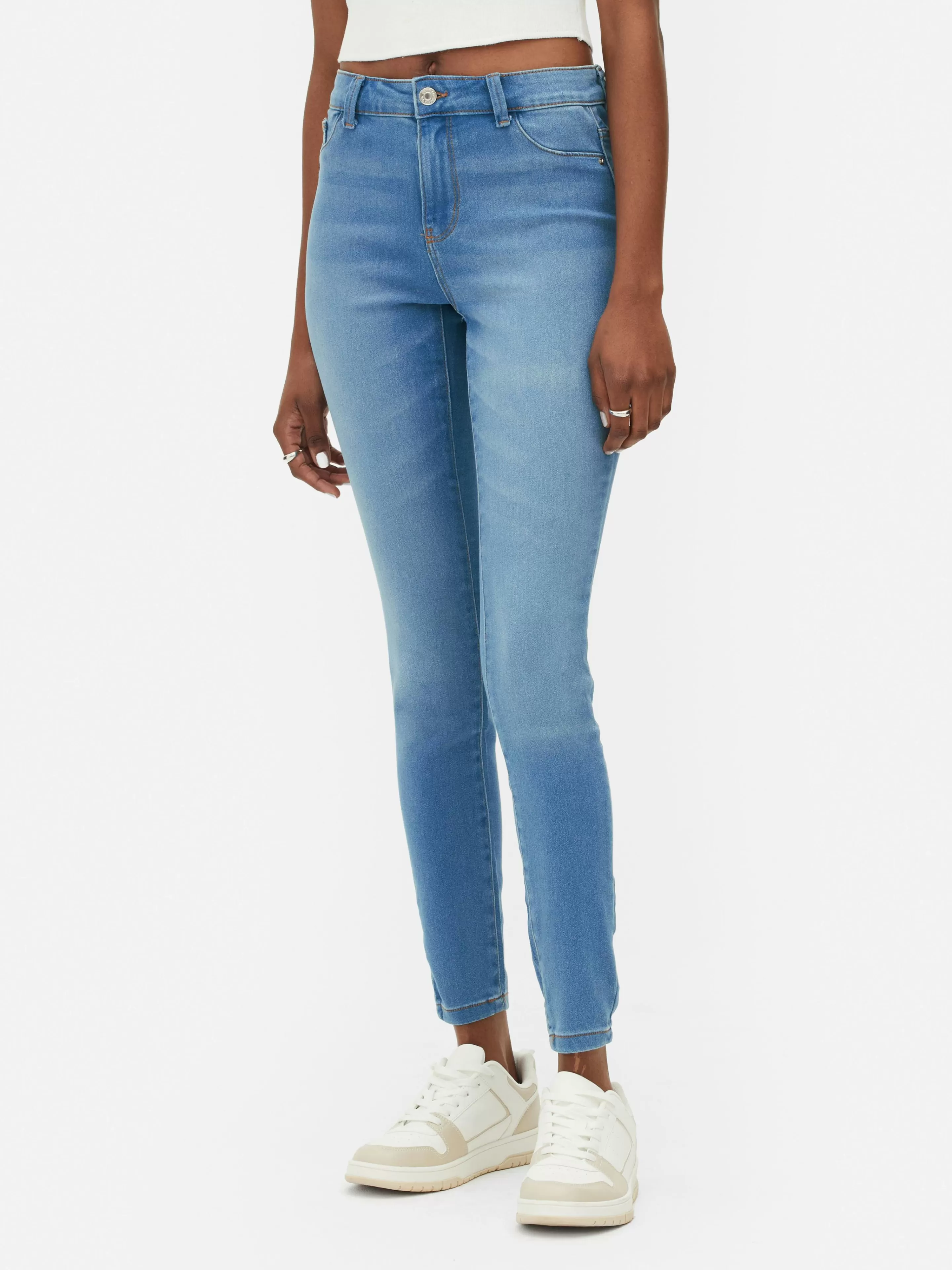 Jean Skinny Taille Mi-haute Essential-Primark Best Sale