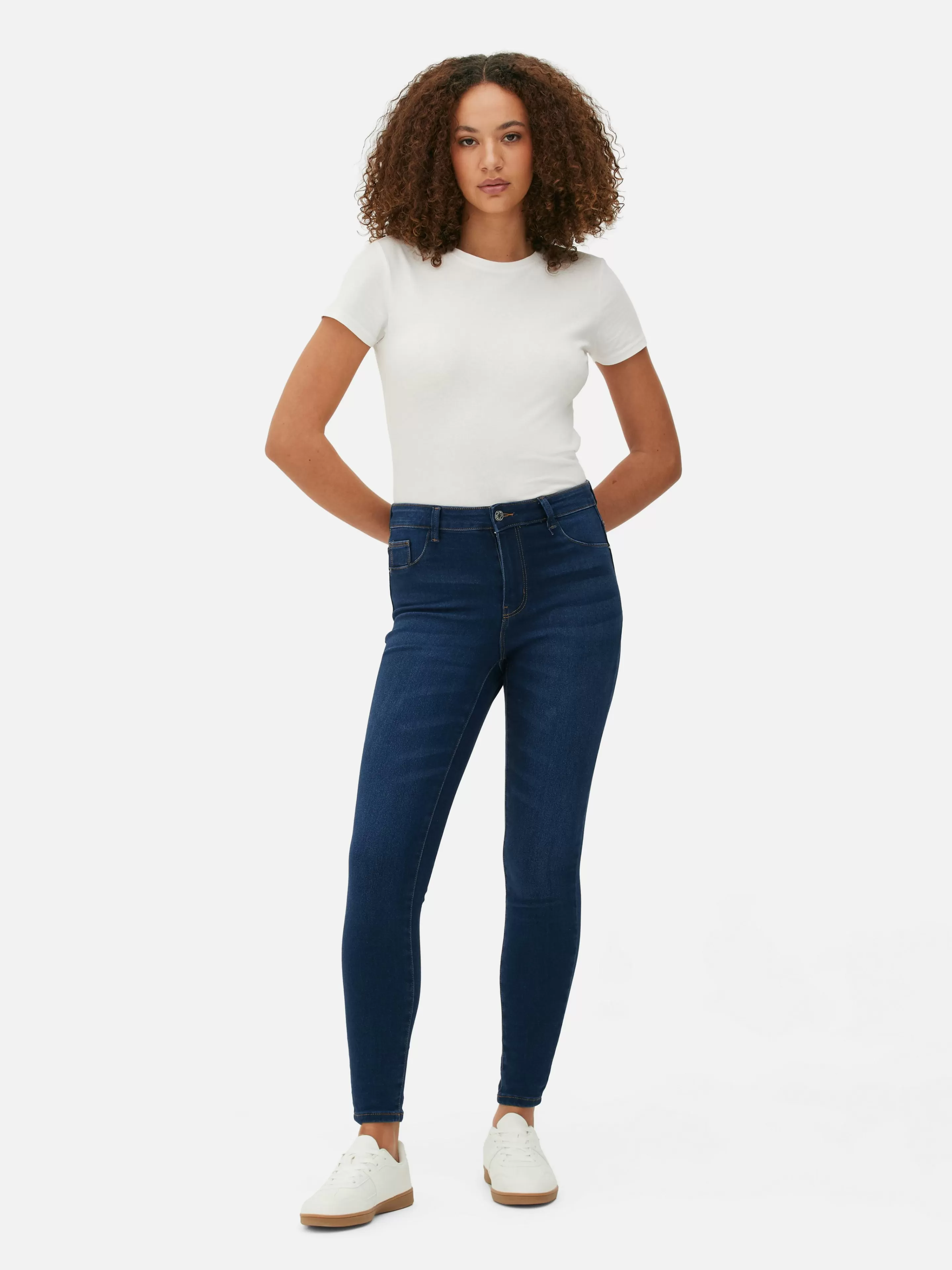 Jean Skinny Taille Mi-haute Essential-Primark New