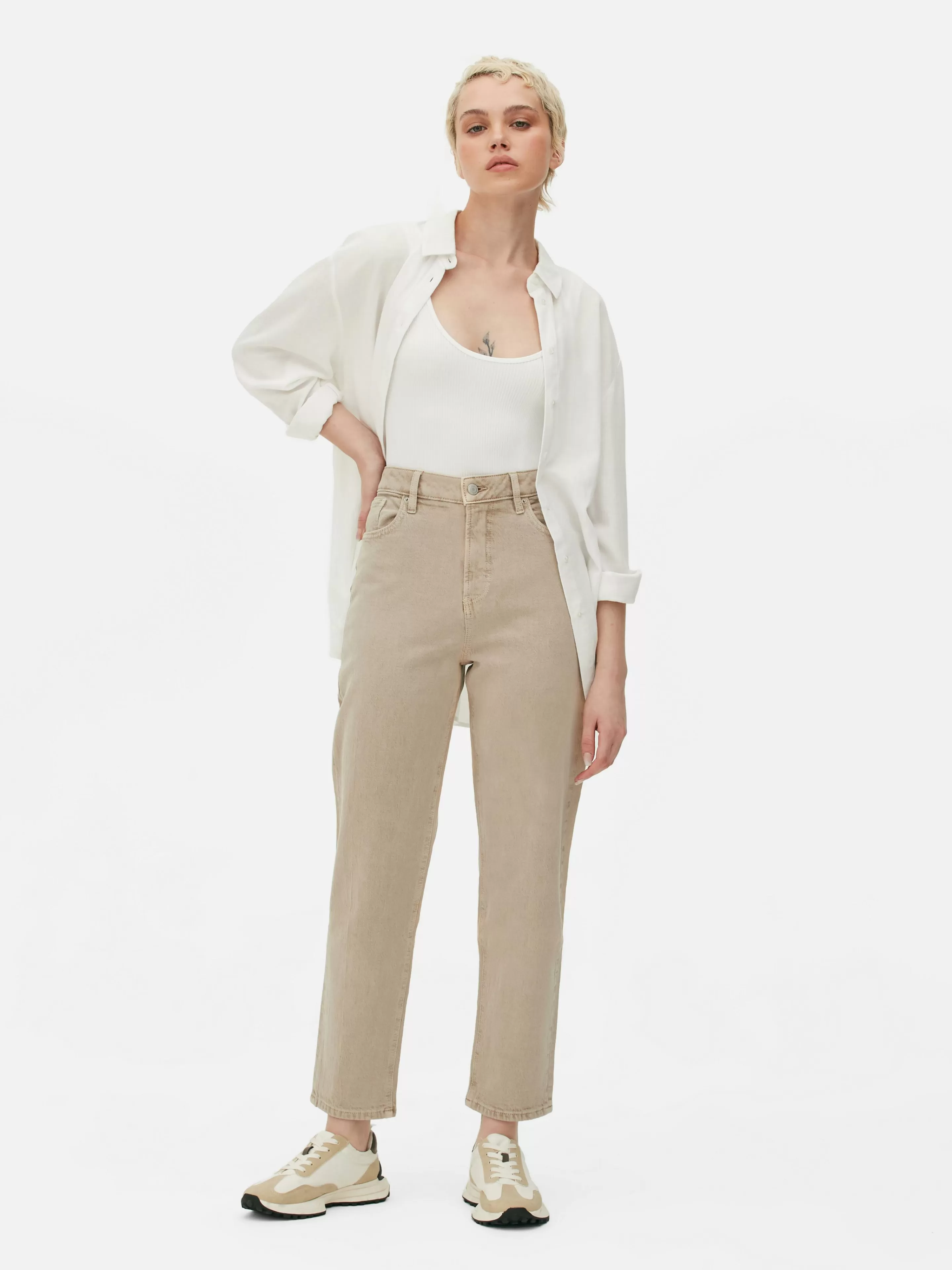 Jean Slim Coupe Droite-Primark Hot