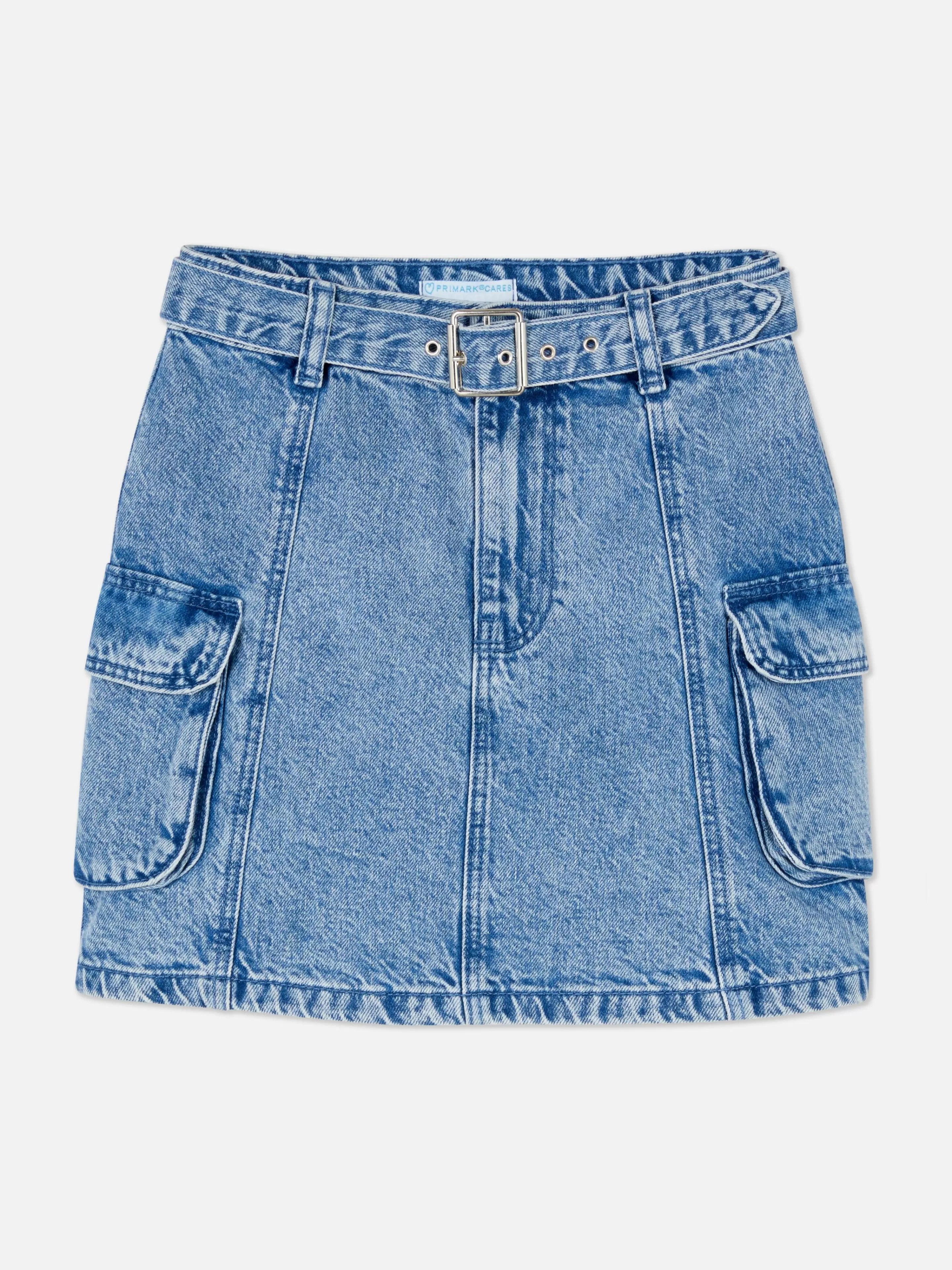 Jupe Cargo En Denim-Primark Hot