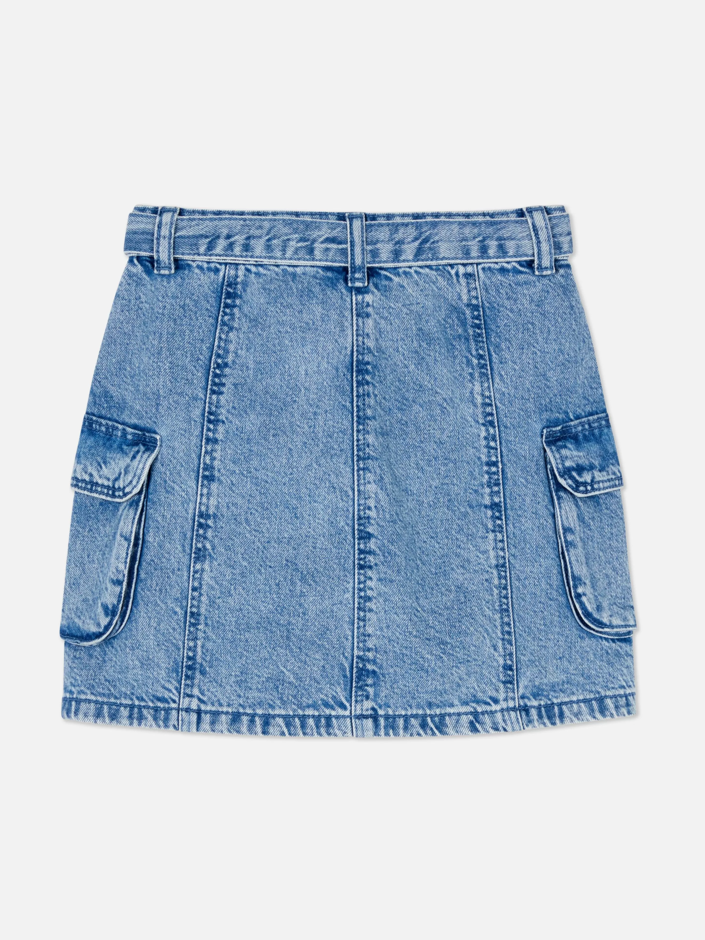 Jupe Cargo En Denim-Primark Hot