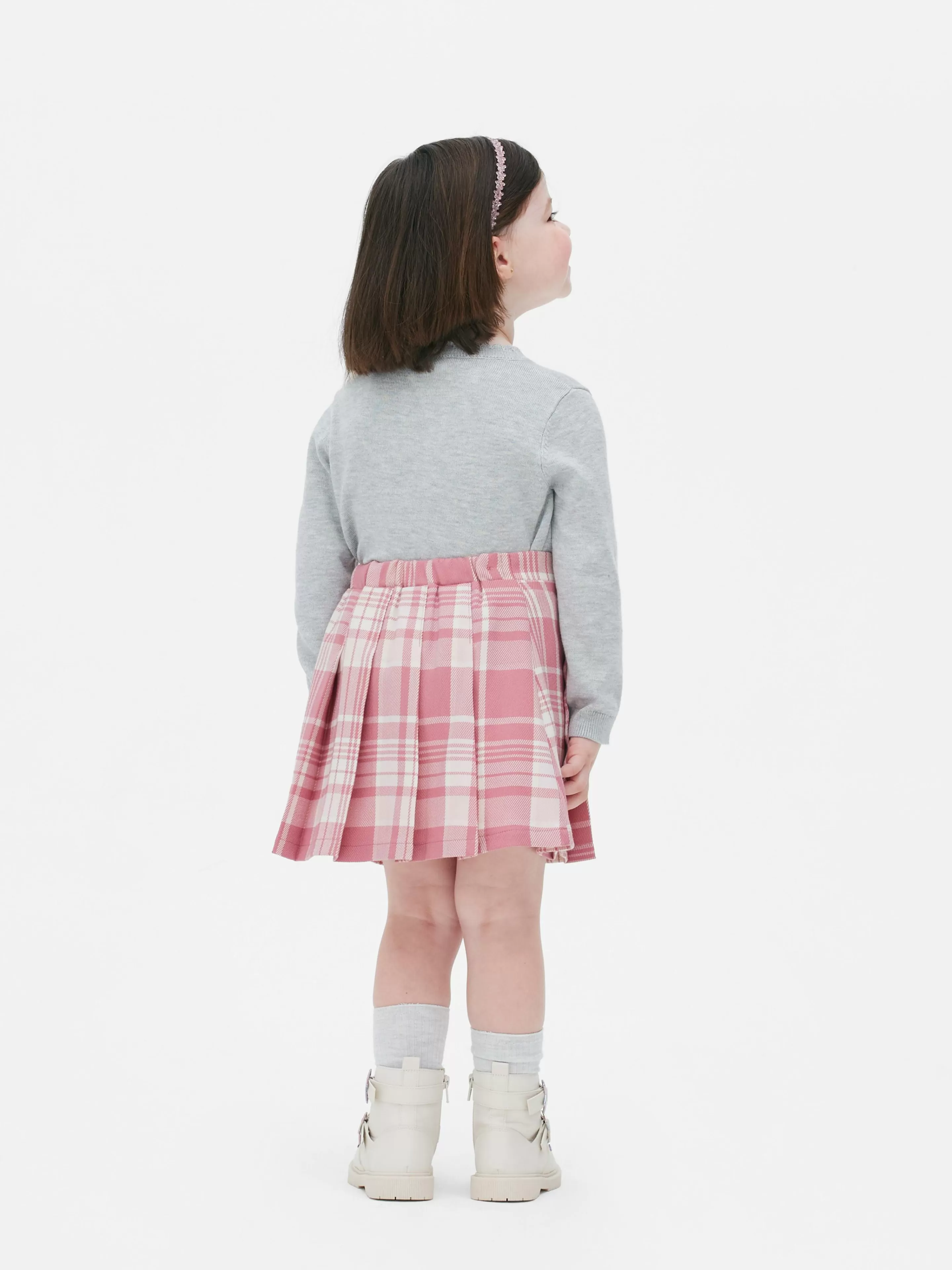 Jupe Plissée à Carreaux-Primark Cheap