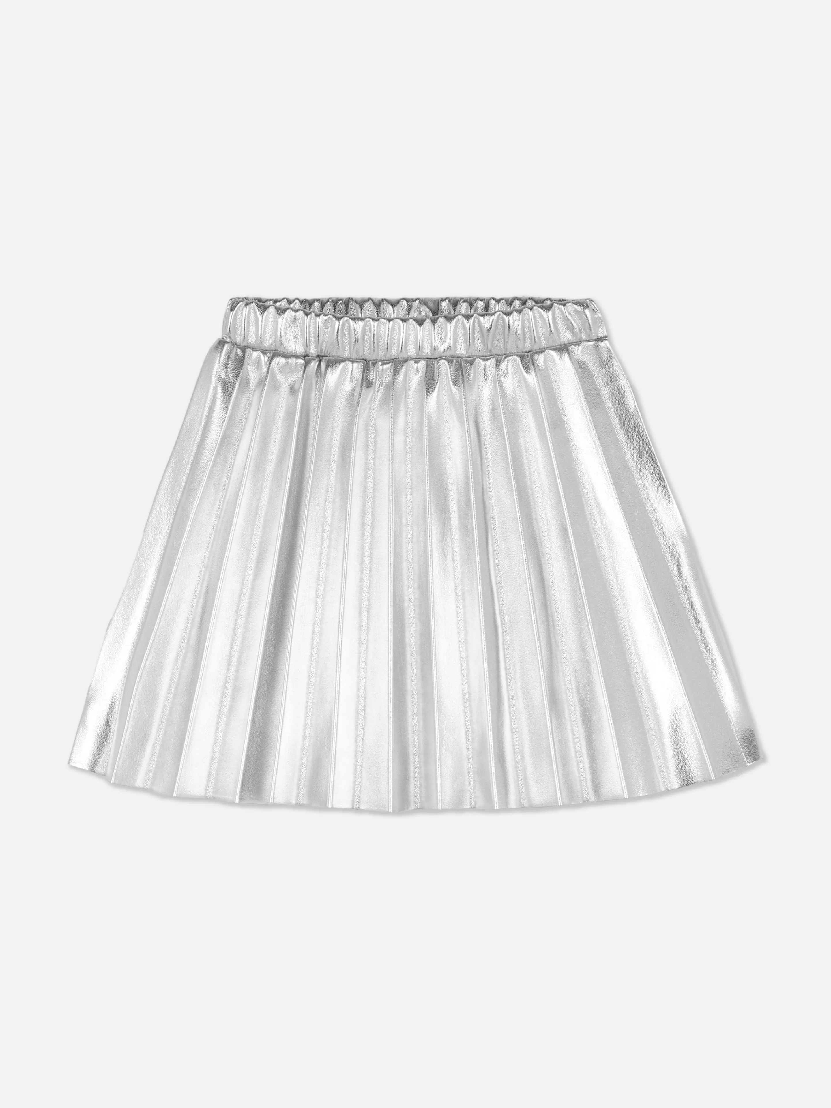 Jupe Plissée Métallisée-Primark Shop