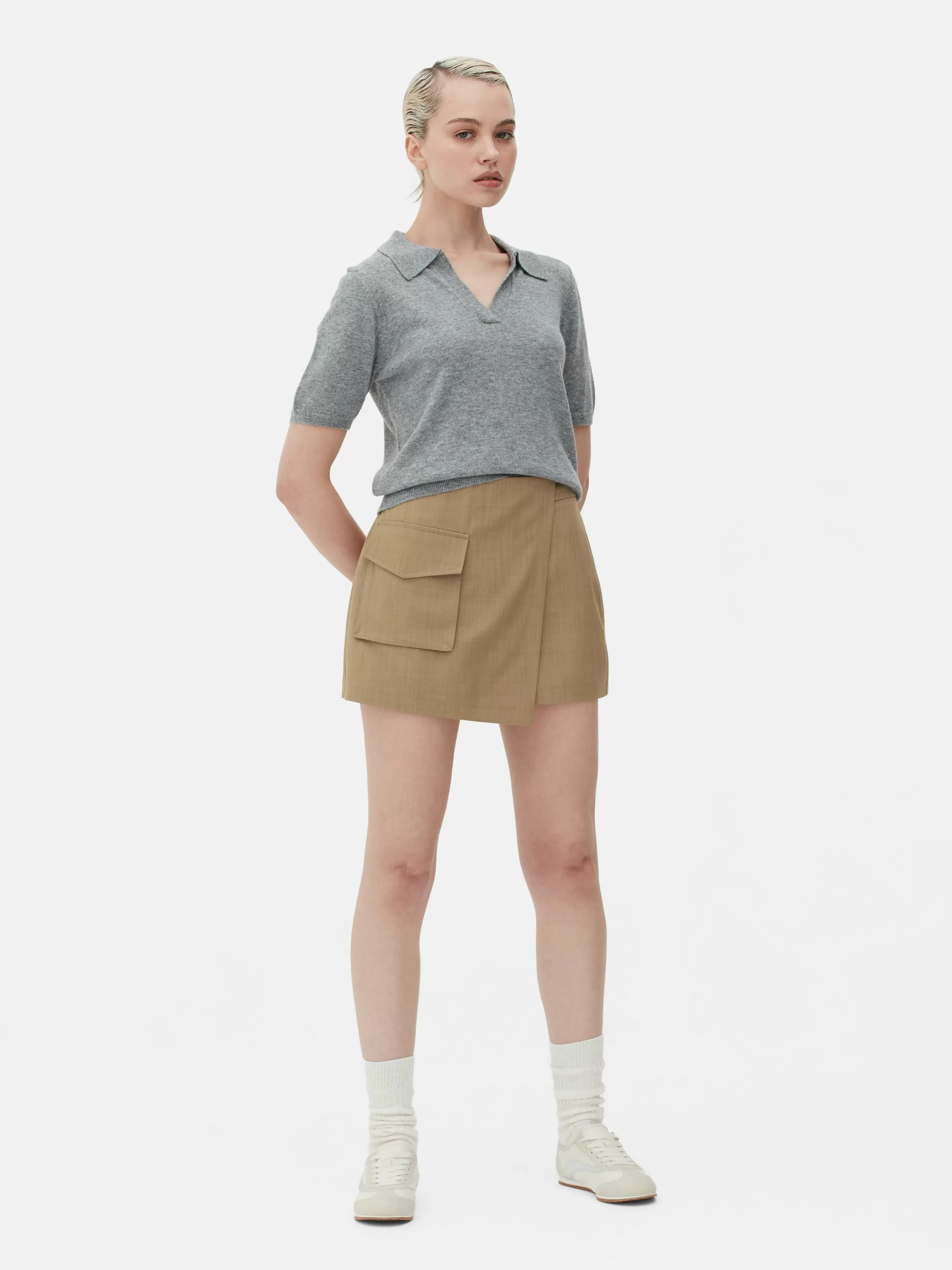 Jupe-short Utilitaire à Poche Cargo-Primark Cheap
