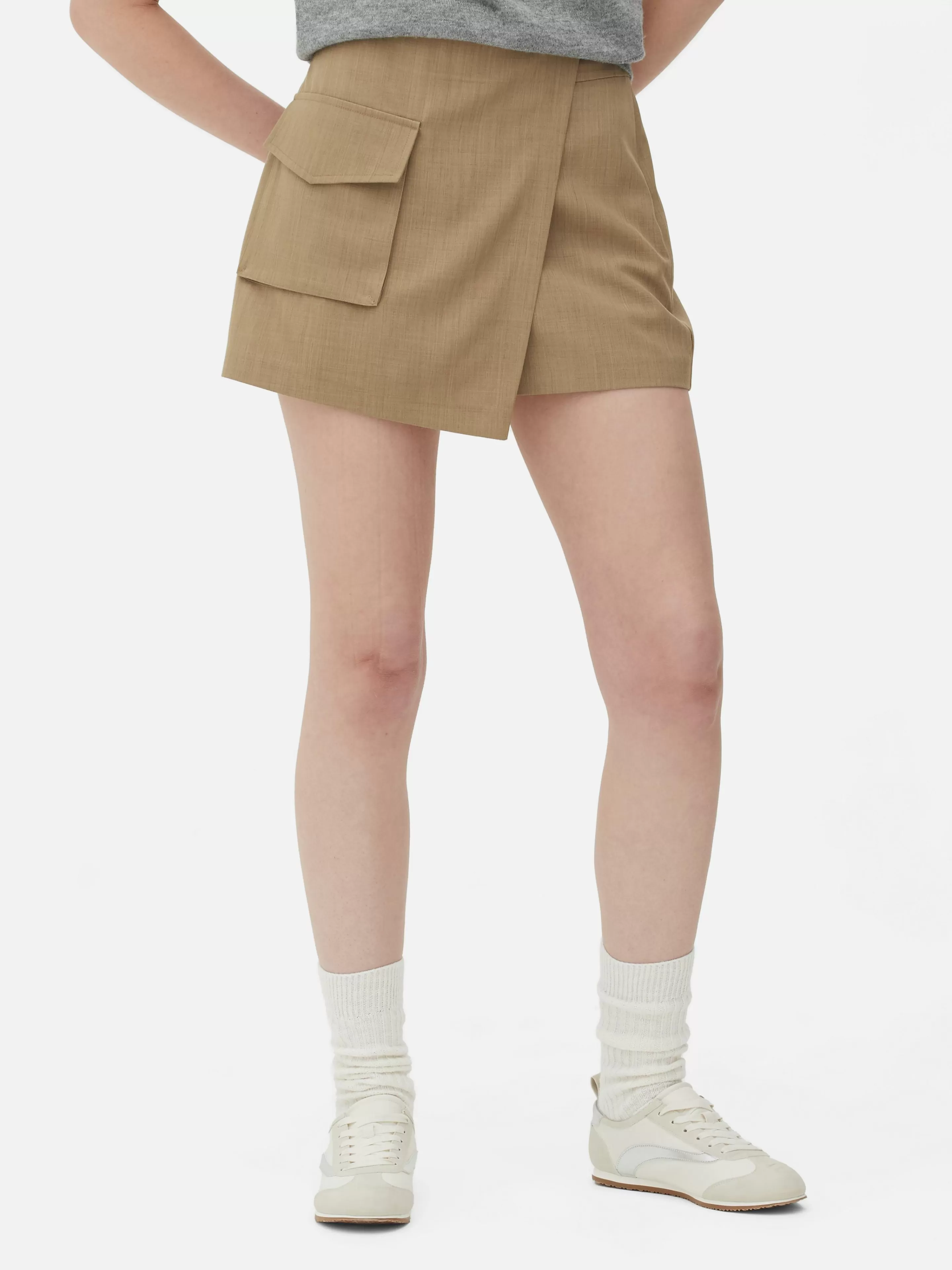 Jupe-short Utilitaire à Poche Cargo-Primark Cheap