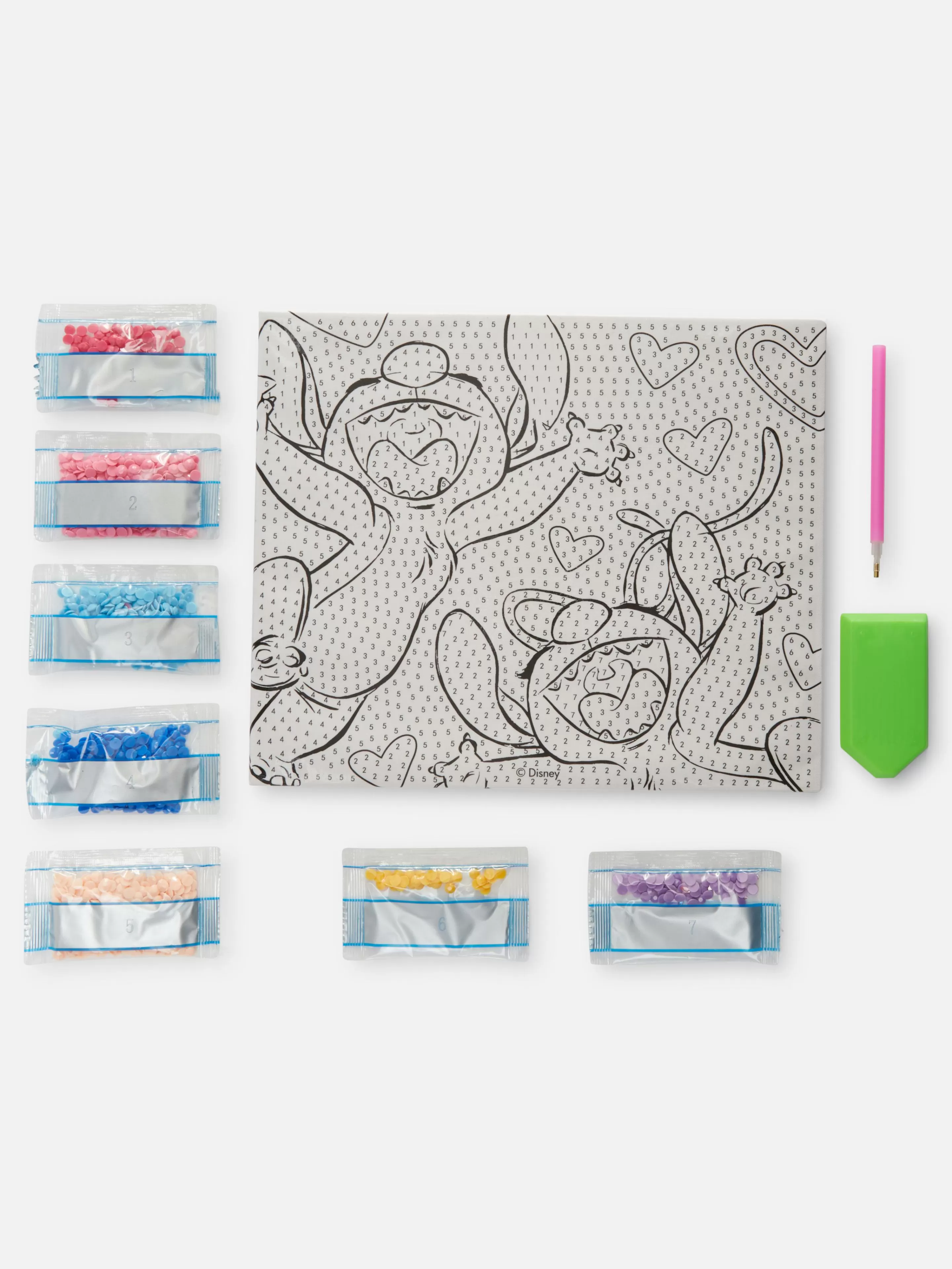 Kit Artistique Avec Faux Cristaux Disney Stitch-Primark Shop