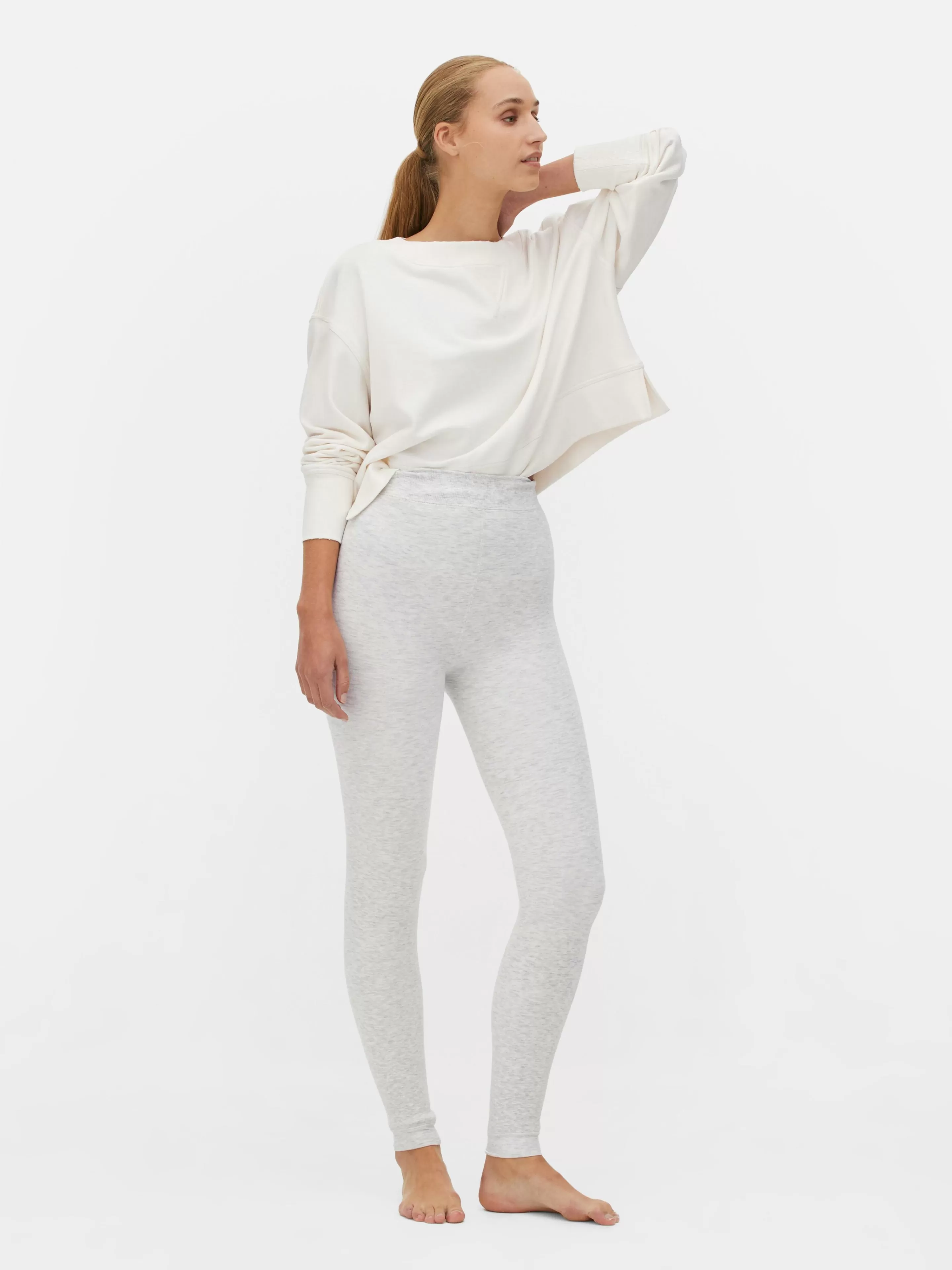 Legging Chiné Doublé De Velours Duveteux-Primark Flash Sale
