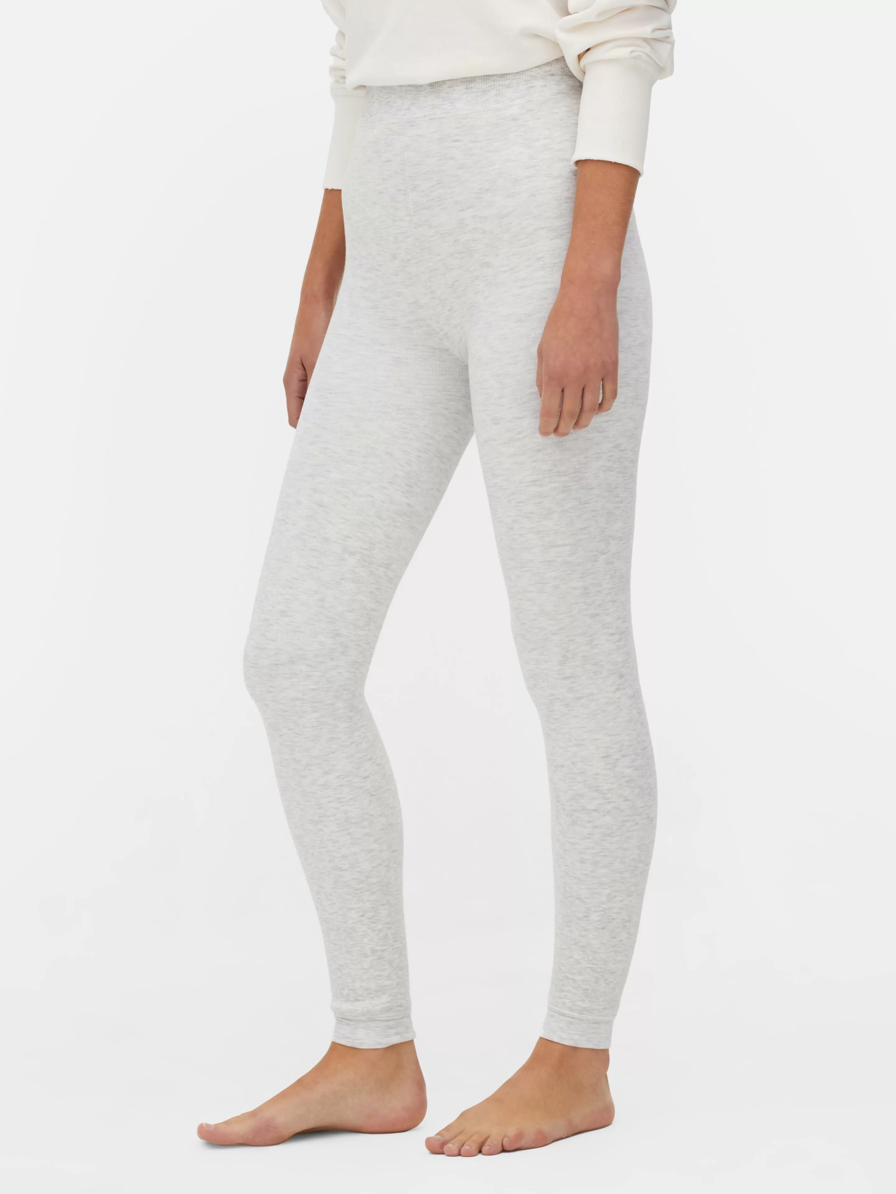 Legging Chiné Doublé De Velours Duveteux-Primark Flash Sale