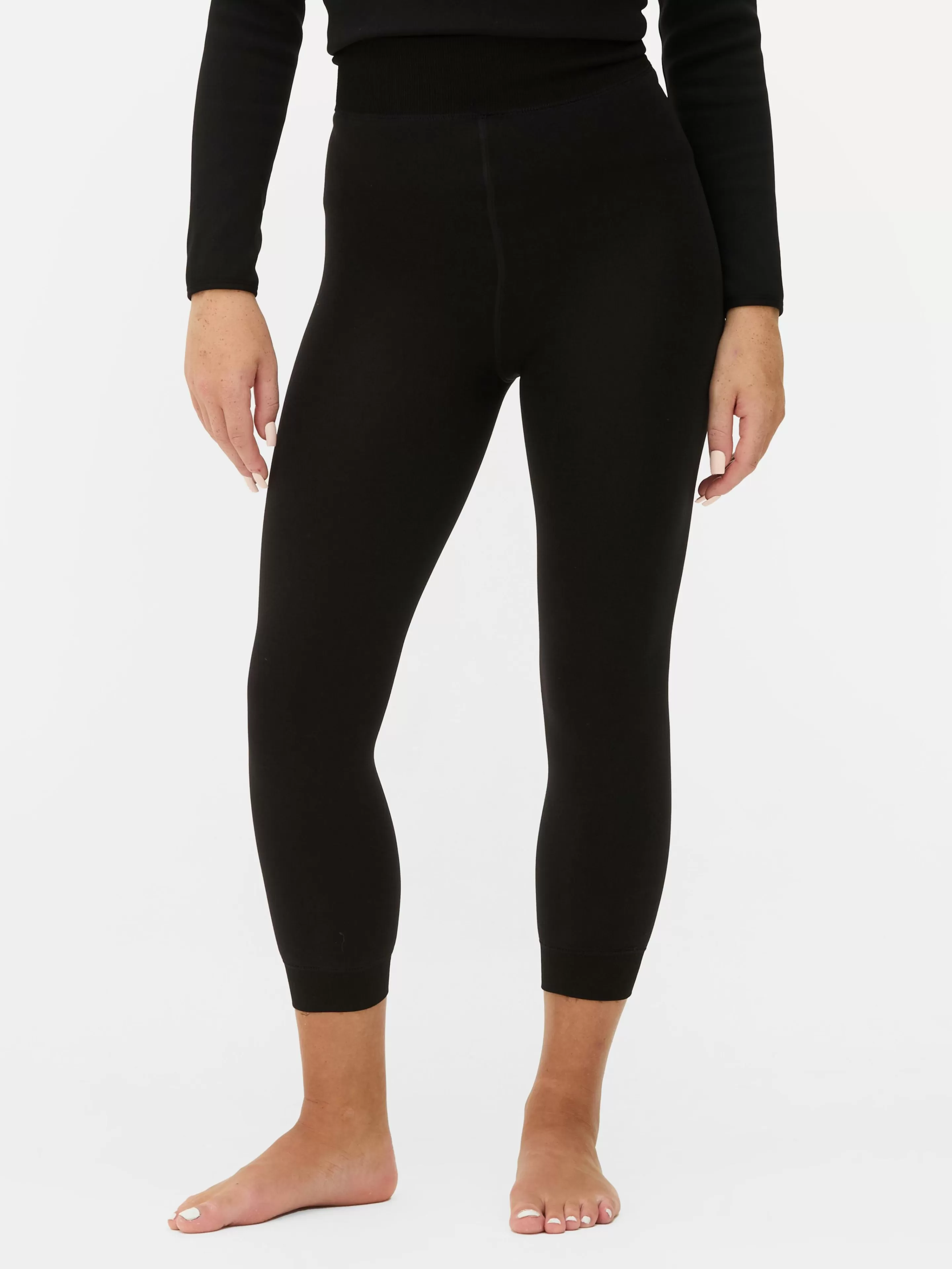 Legging Court Doublé En Velours-Primark Cheap