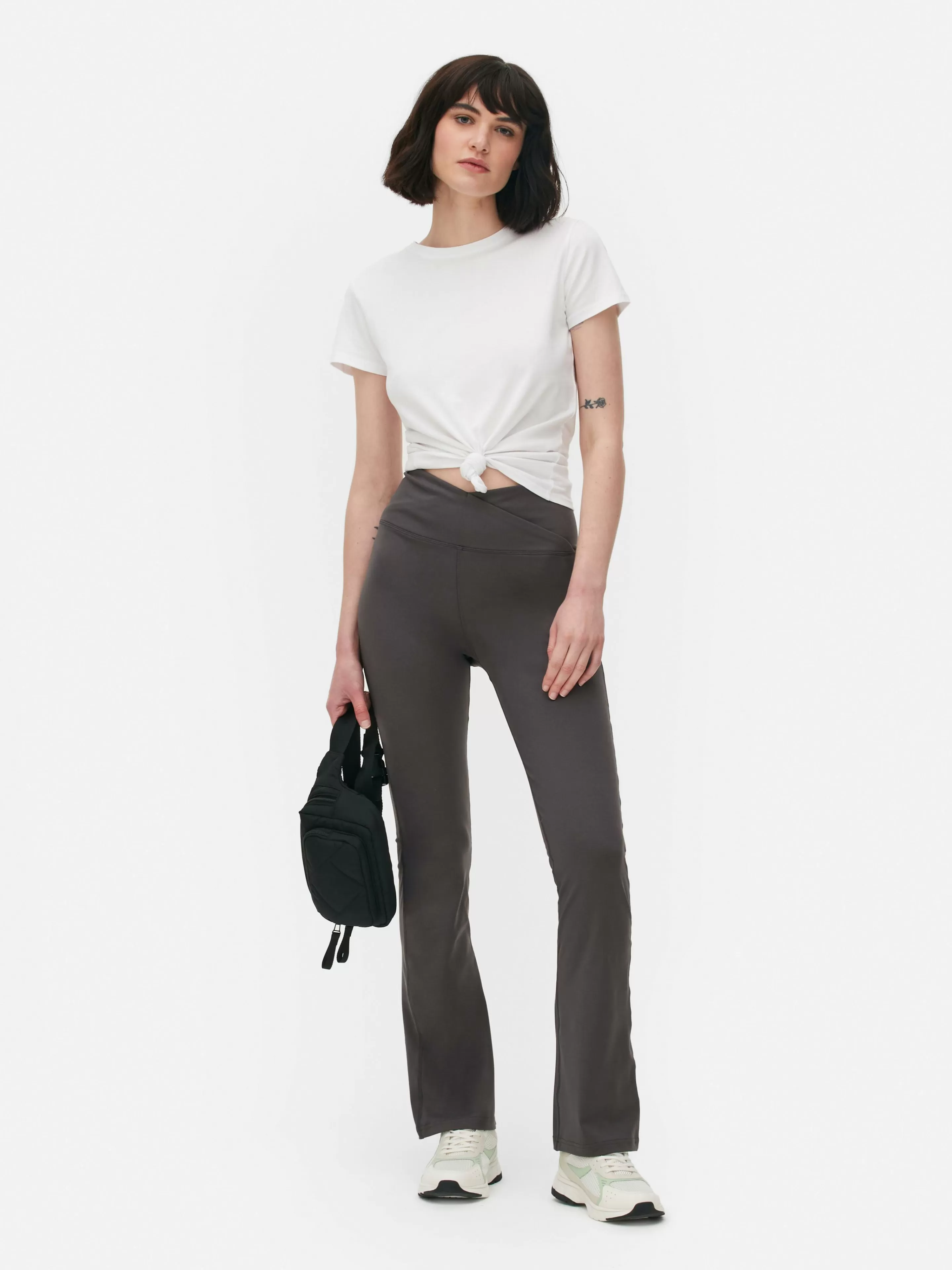 Legging De Yoga évasé à Taille En V-Primark Best Sale