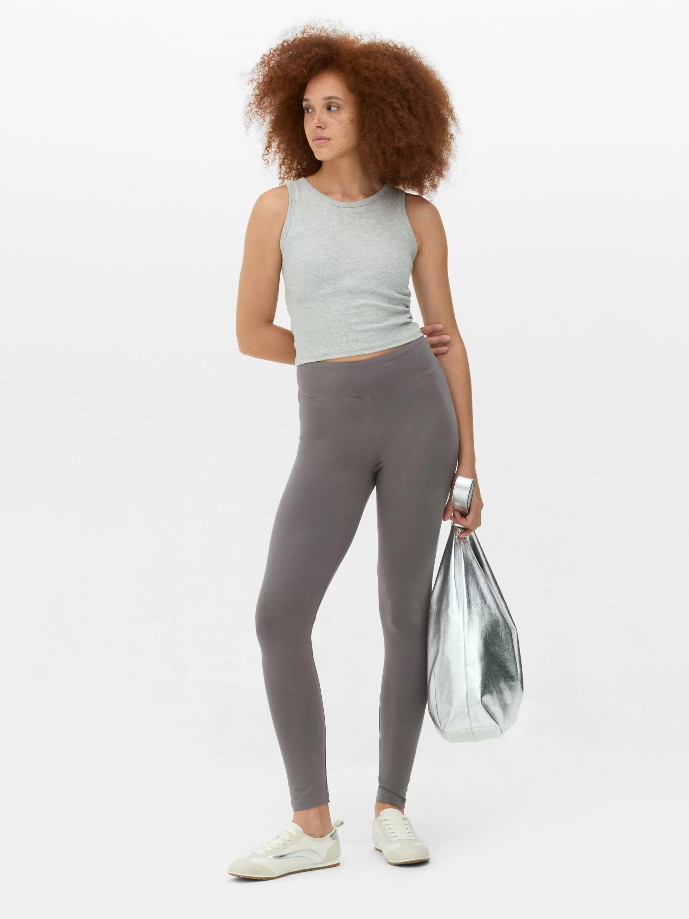 Legging Taille Haute En Jersey-Primark New