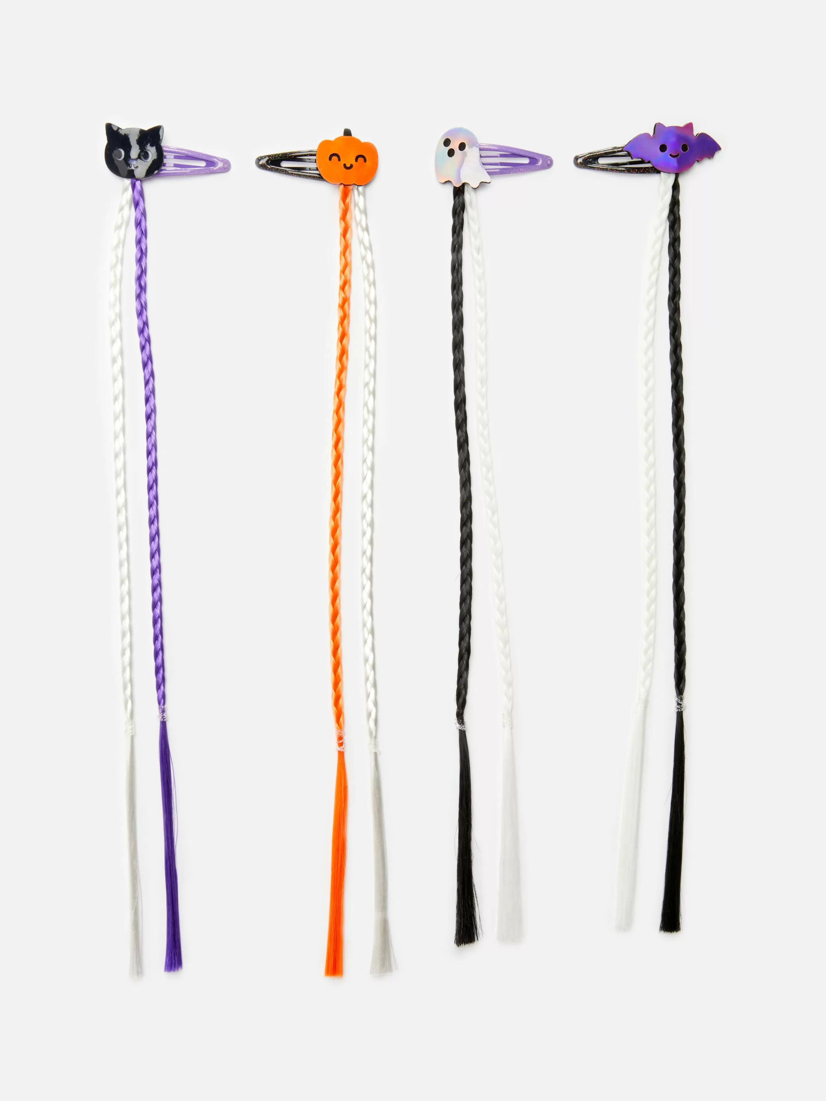 Lot De 4 Barrettes à Tresses Halloween-Primark Online
