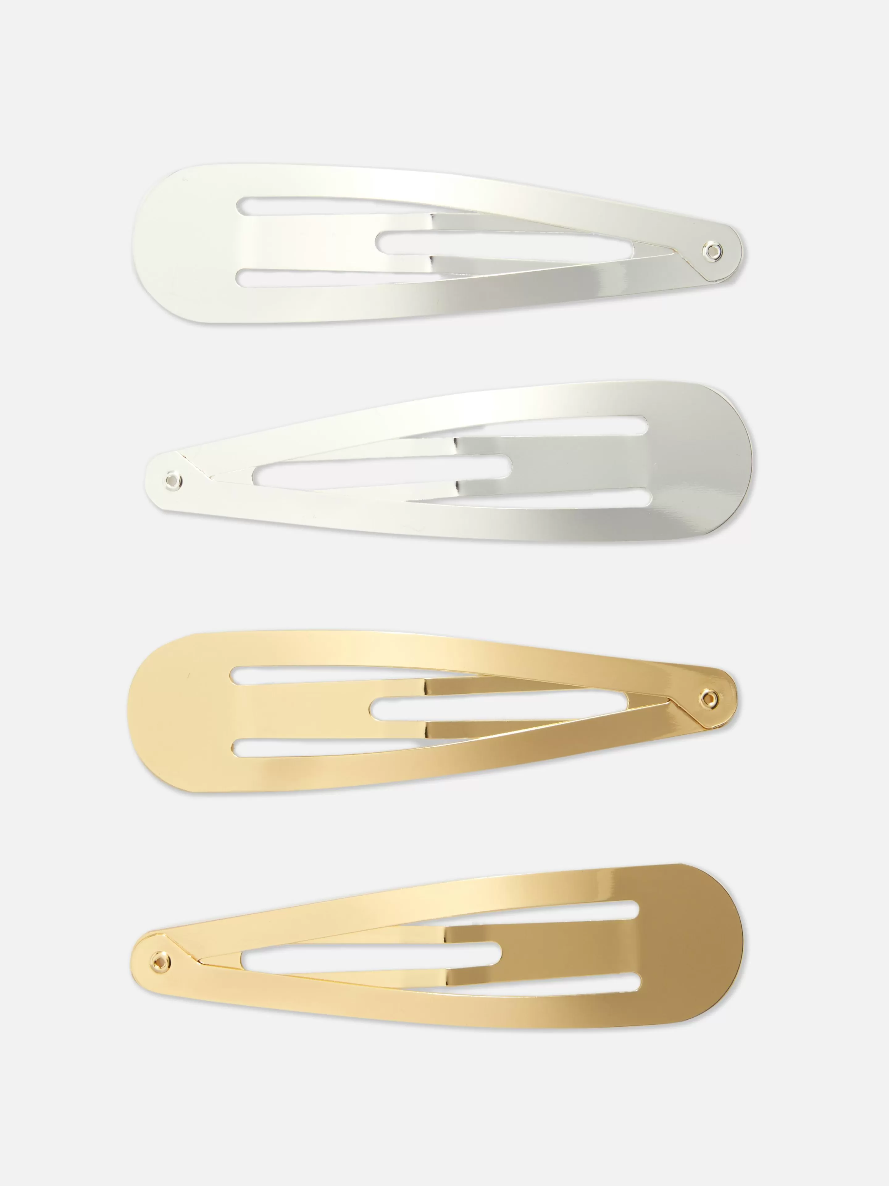 Lot De 4 Barrettes En Métal-Primark Clearance