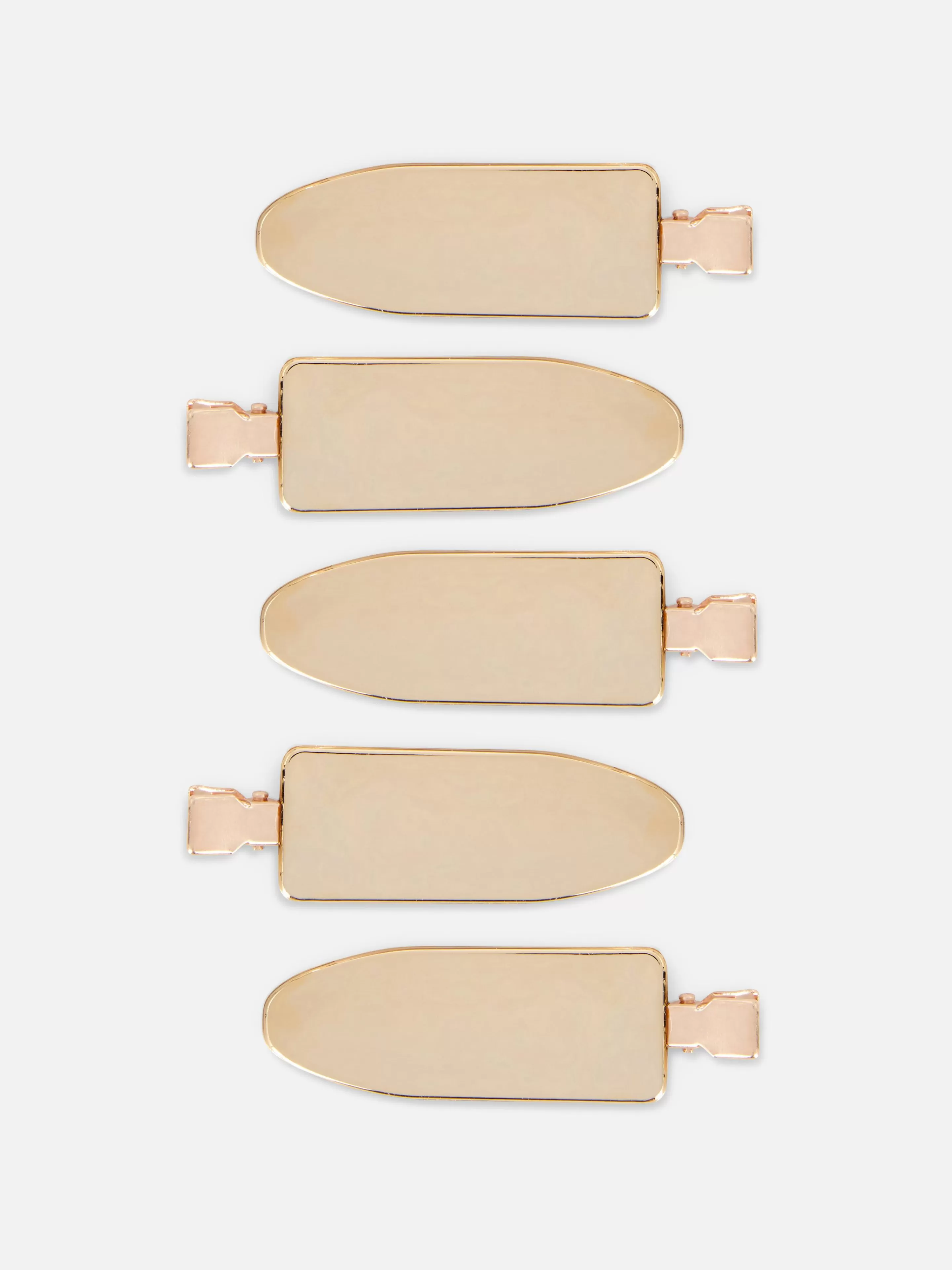 Lot De 5 Barrettes Extra-larges Sans Dents-Primark Flash Sale