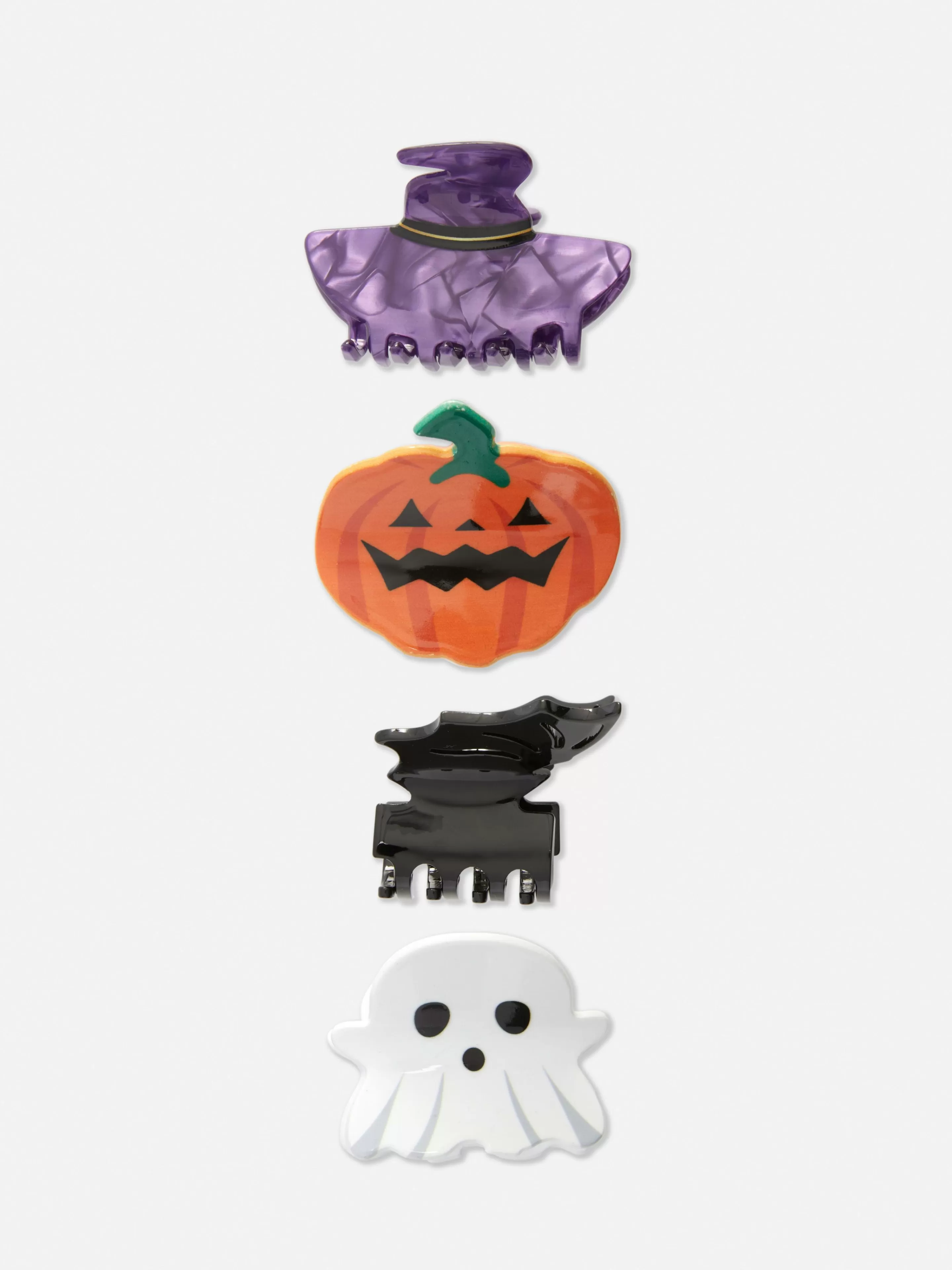 Lot De 4 Barrettes Halloween-Primark Shop