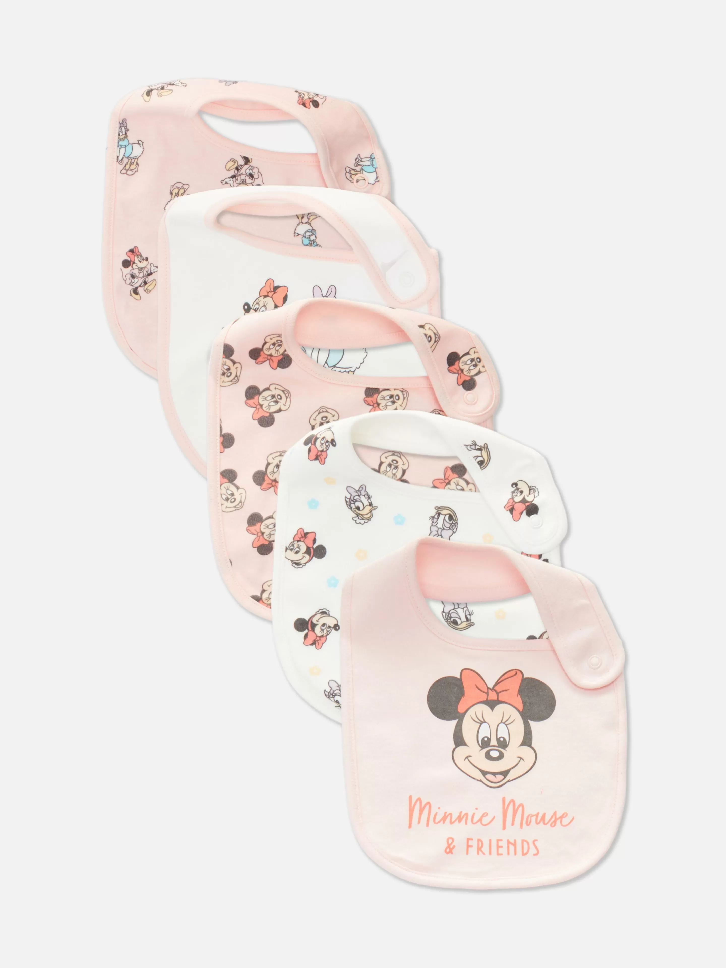 Lot De 5 Bavoirs Disney Minnie Mouse Et Daisy Duck-Primark Flash Sale