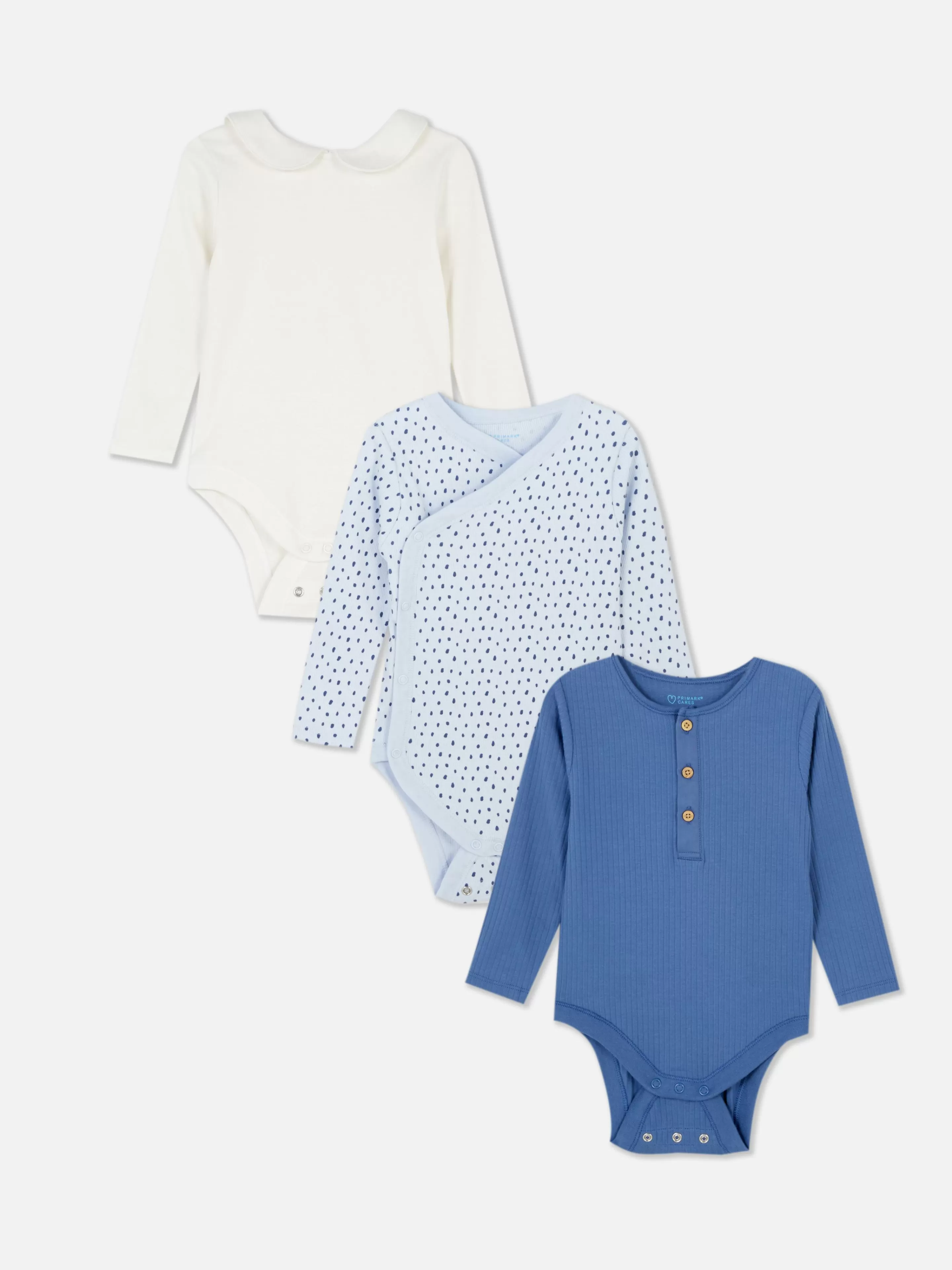 Lot De 3 Bodys à Motifs Variés-Primark Hot