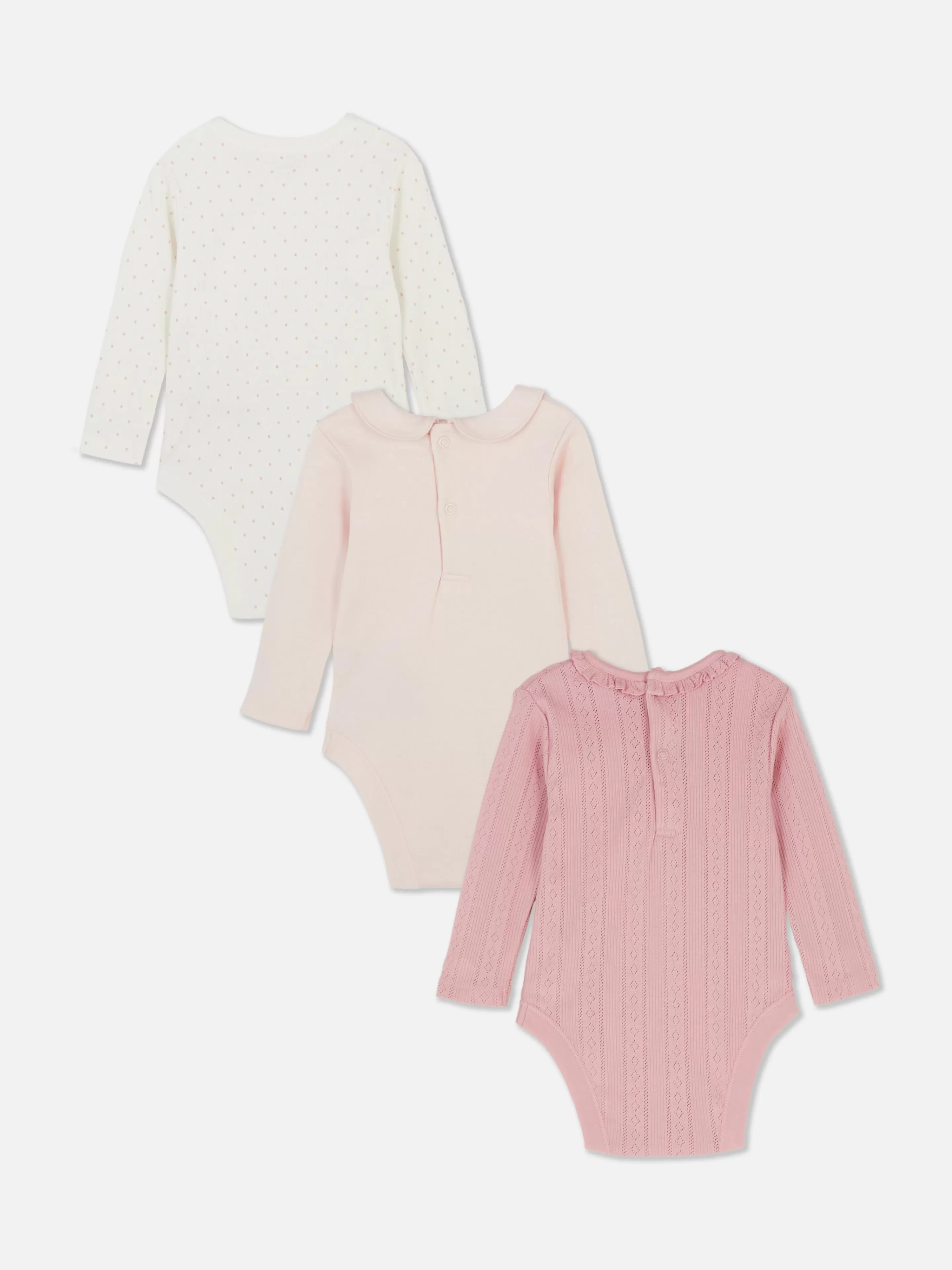 Lot De 3 Bodys à Motifs Variés-Primark New