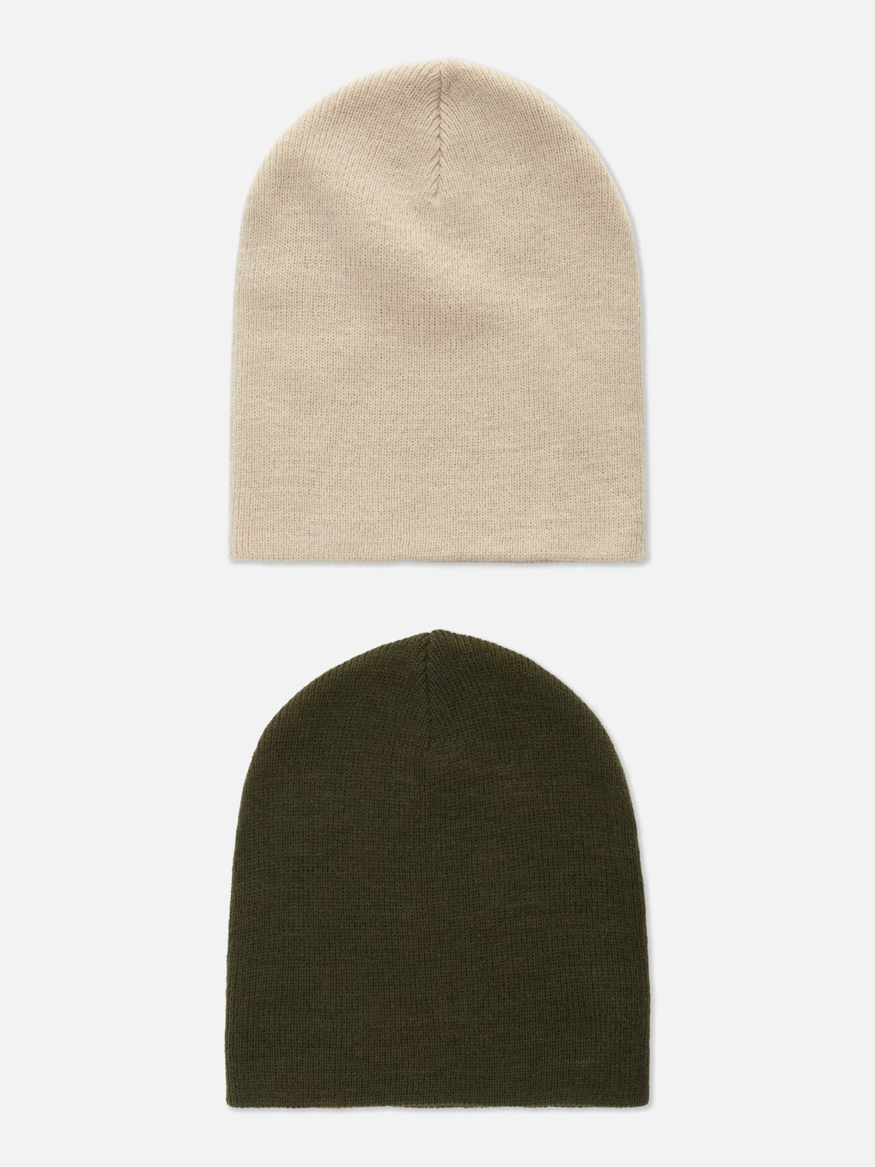 Lot De 2 Bonnets En Maille Fine-Primark Best Sale